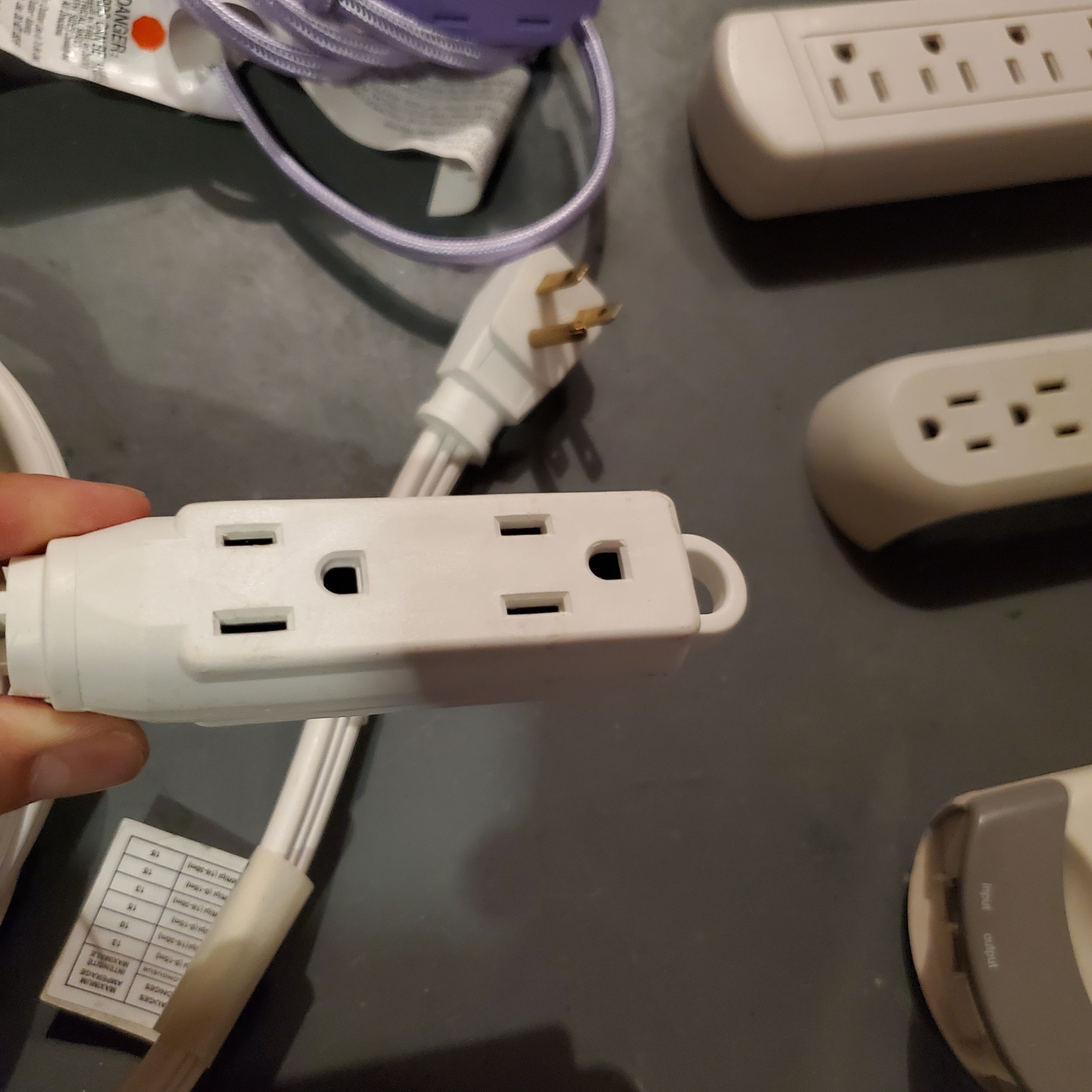 Power bars and extension cords - photo 2