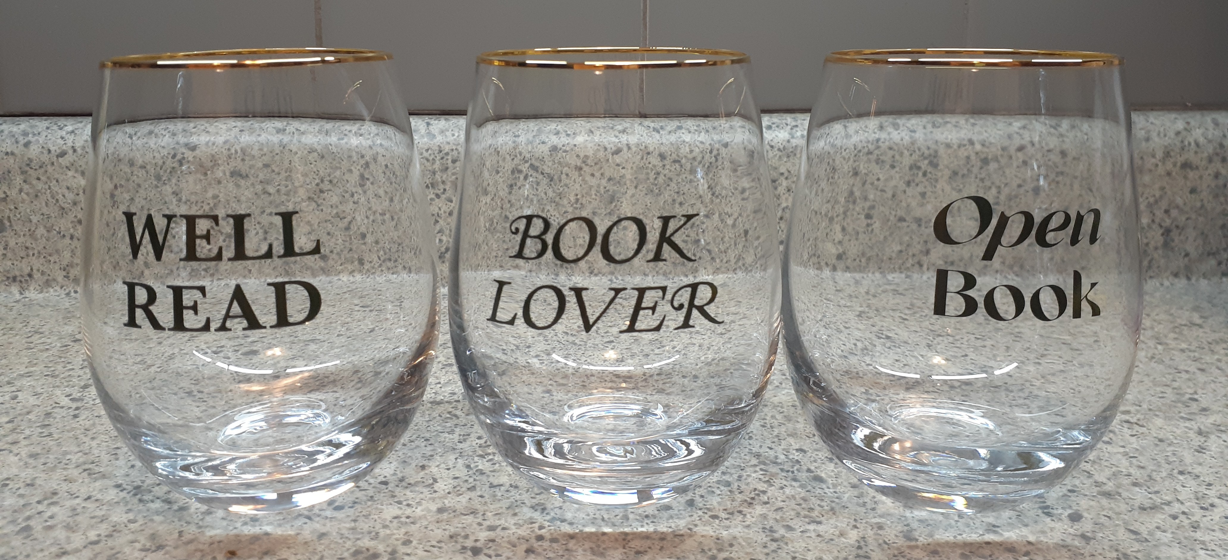 3 Wine Glasses