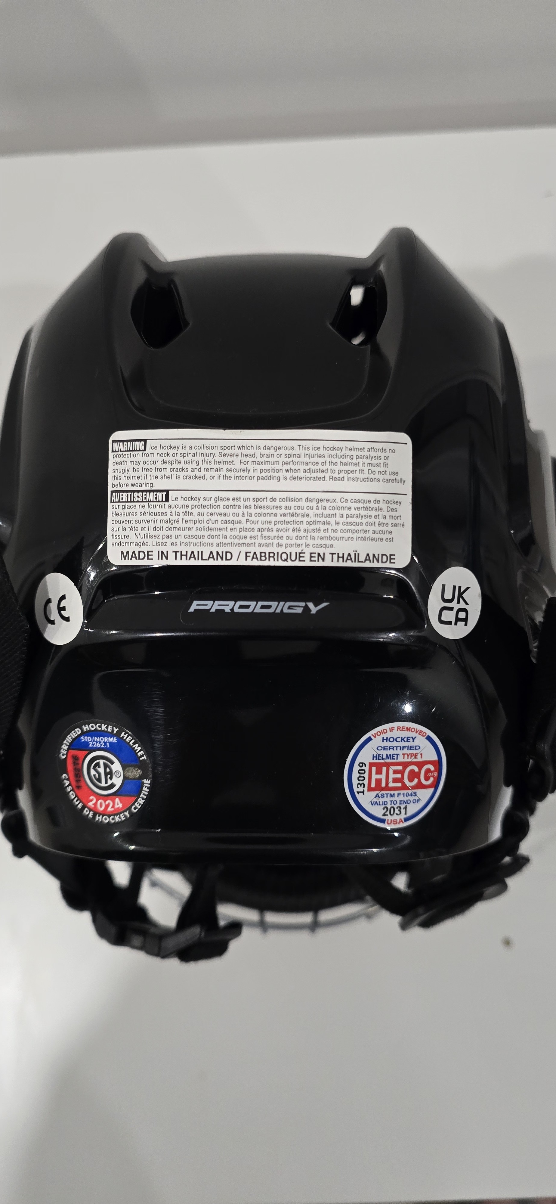Bauer Prodigy Youth Hockey Helmet Combo - Black, Size XS - photo 5