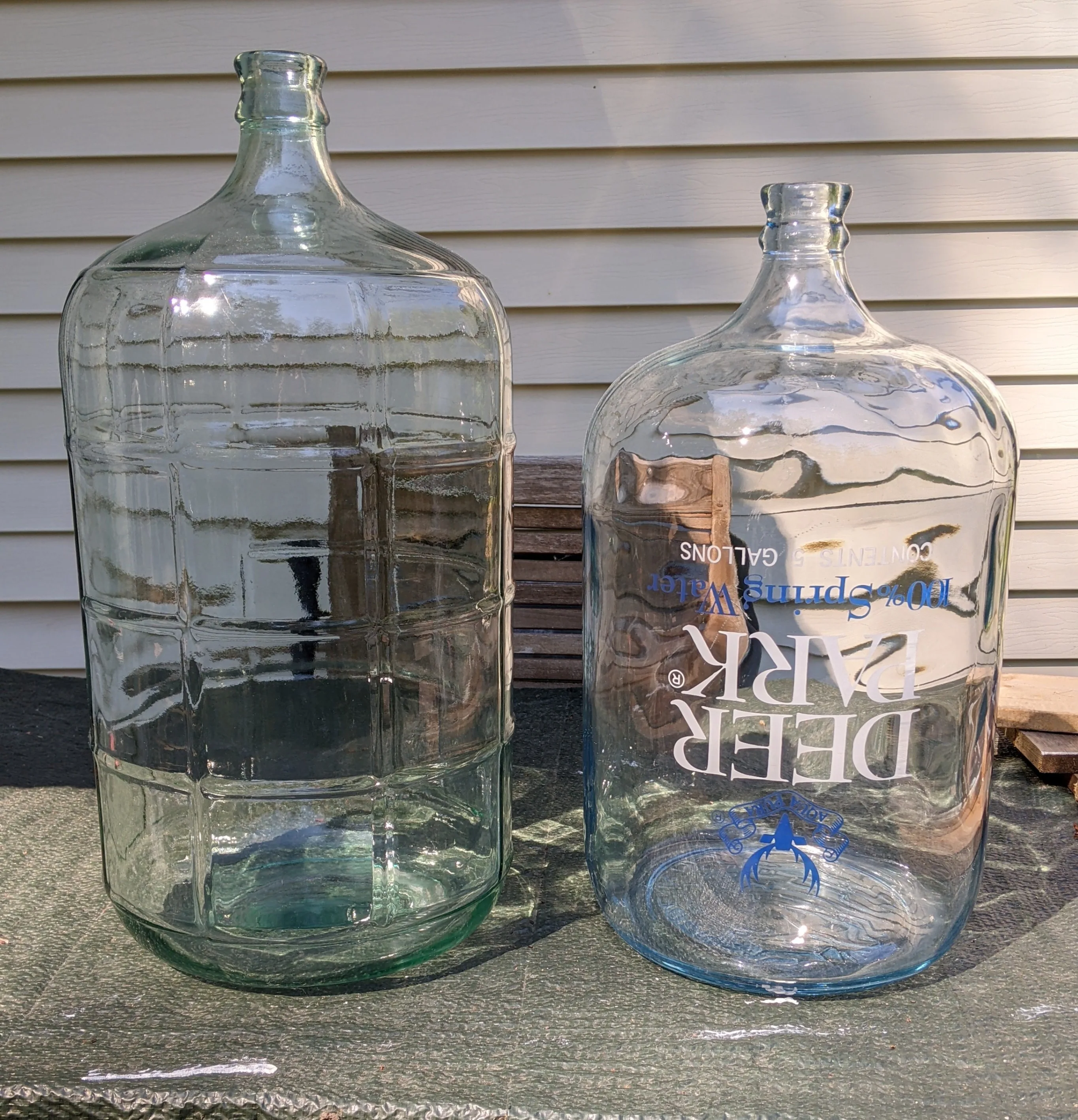 2 Glass Carboys