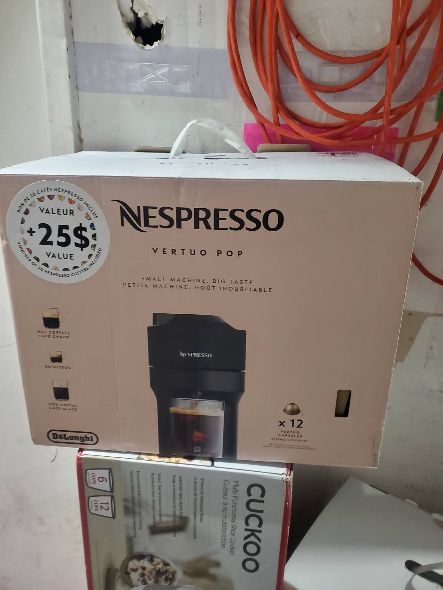 Nespresso Vertuo Pop Coffee and Espresso Machine by De'Longhi - photo 2
