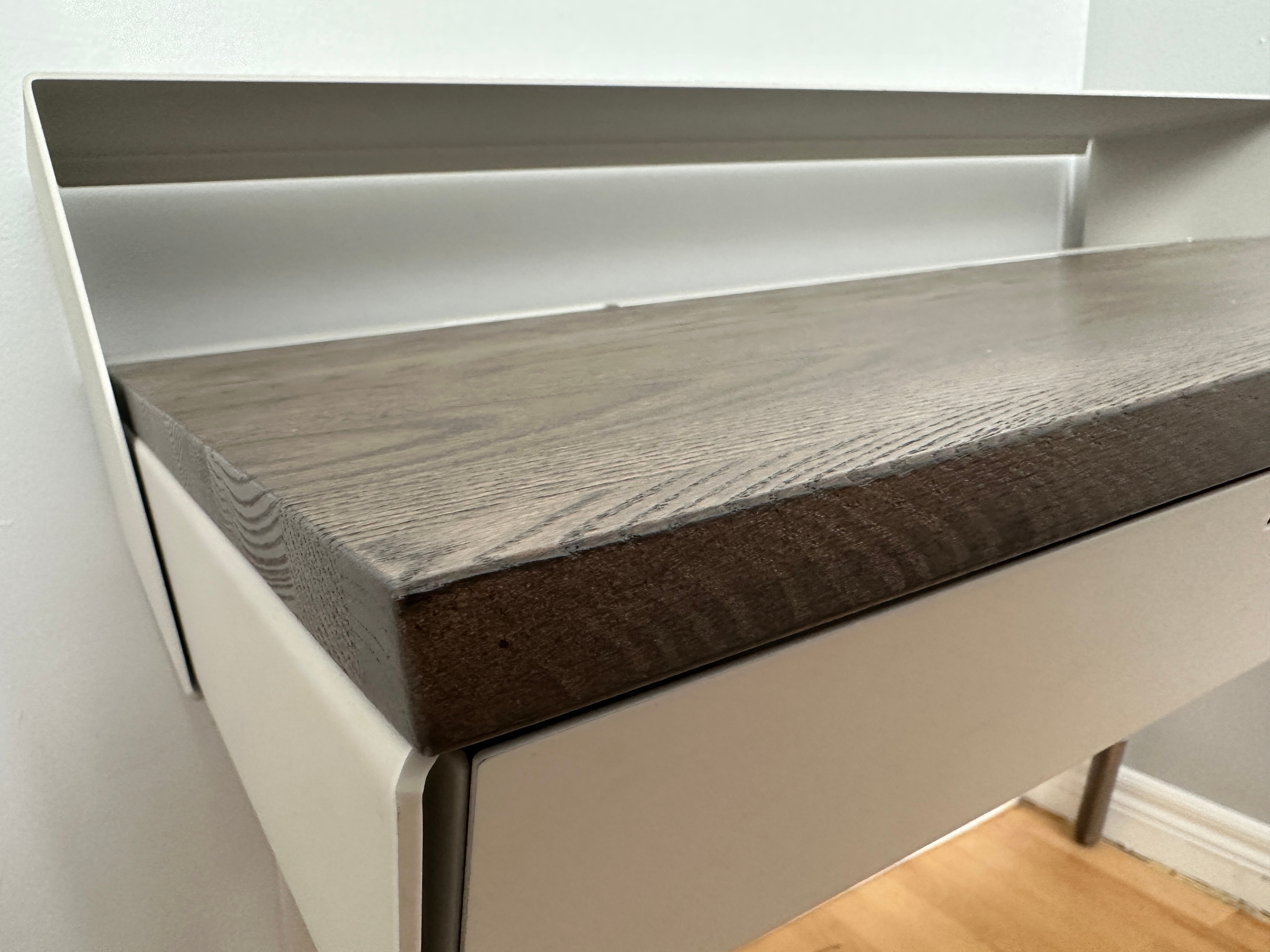 Trica Note Work Desk - Solid Red Oak - Canada Made - photo 4