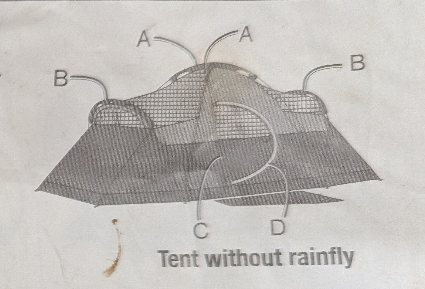 USED Coleman Bristol Tent Large 8-Person Camping Skydome Cabin - photo 4