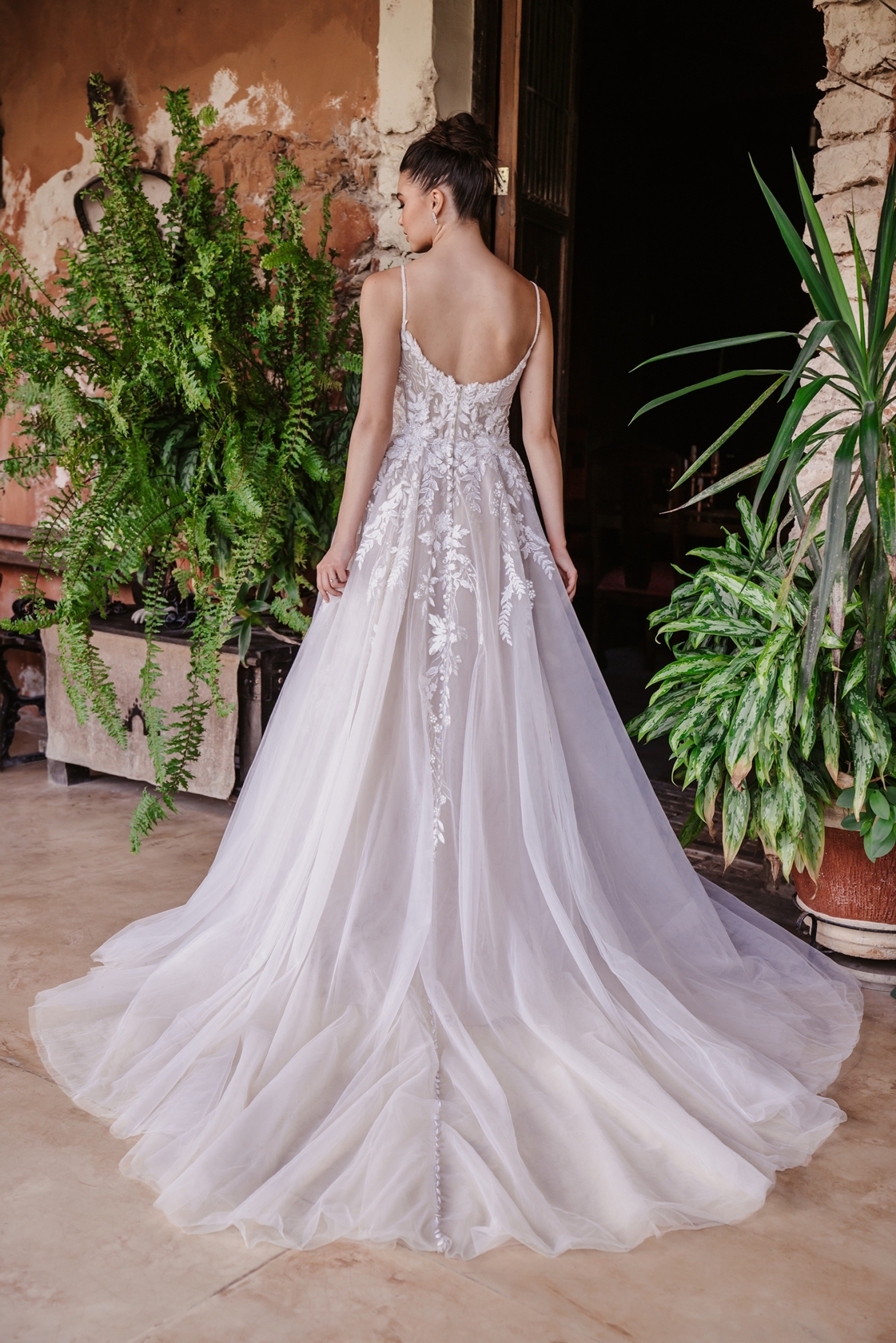 Morilee "Finley" Style 9951 Wedding Dress Ivory/Champagne - photo 3