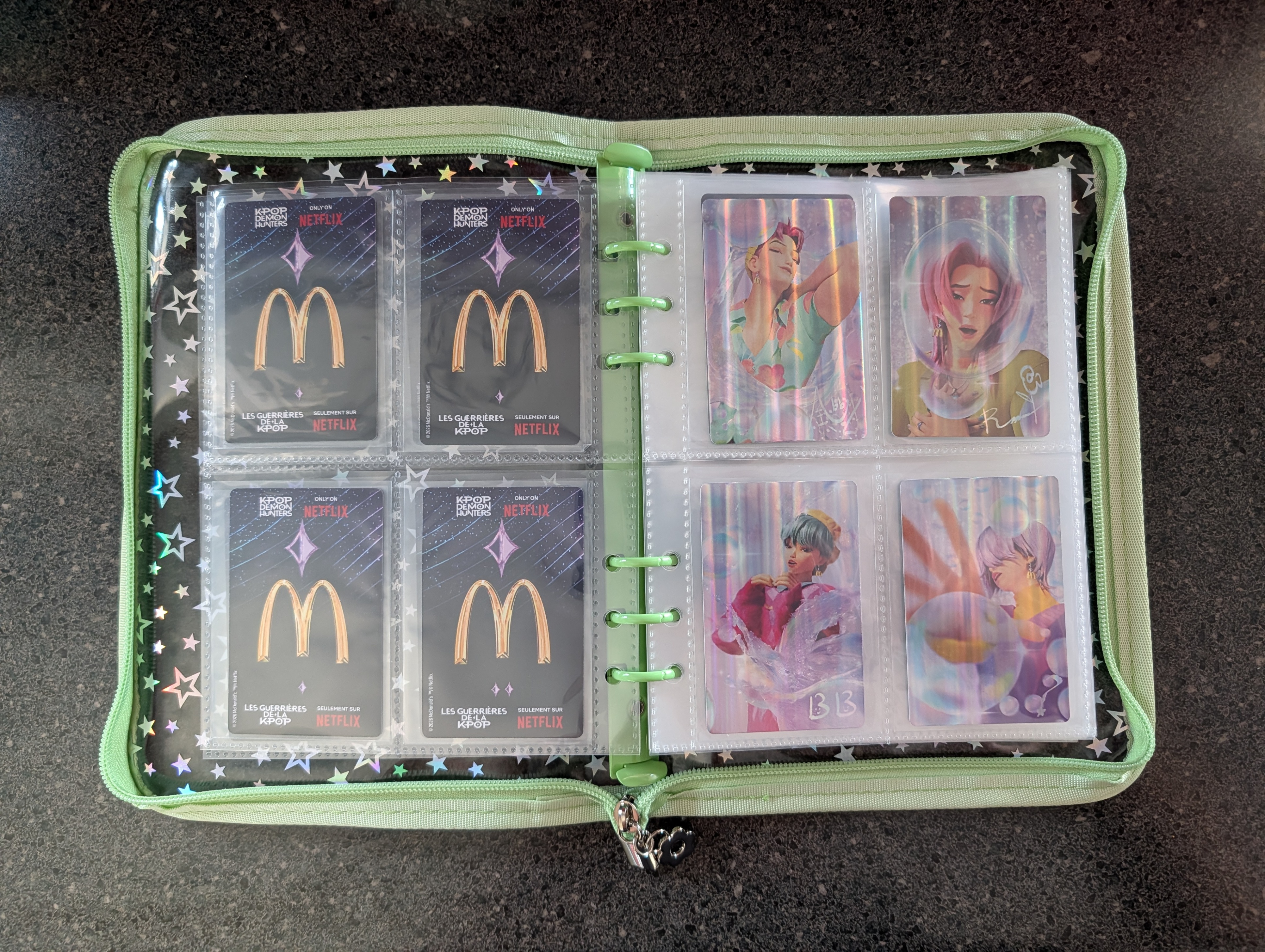 McDonald’s K-Pop Demon Hunters COMPLETE SET 13 Cards FREE BINDER - photo 3