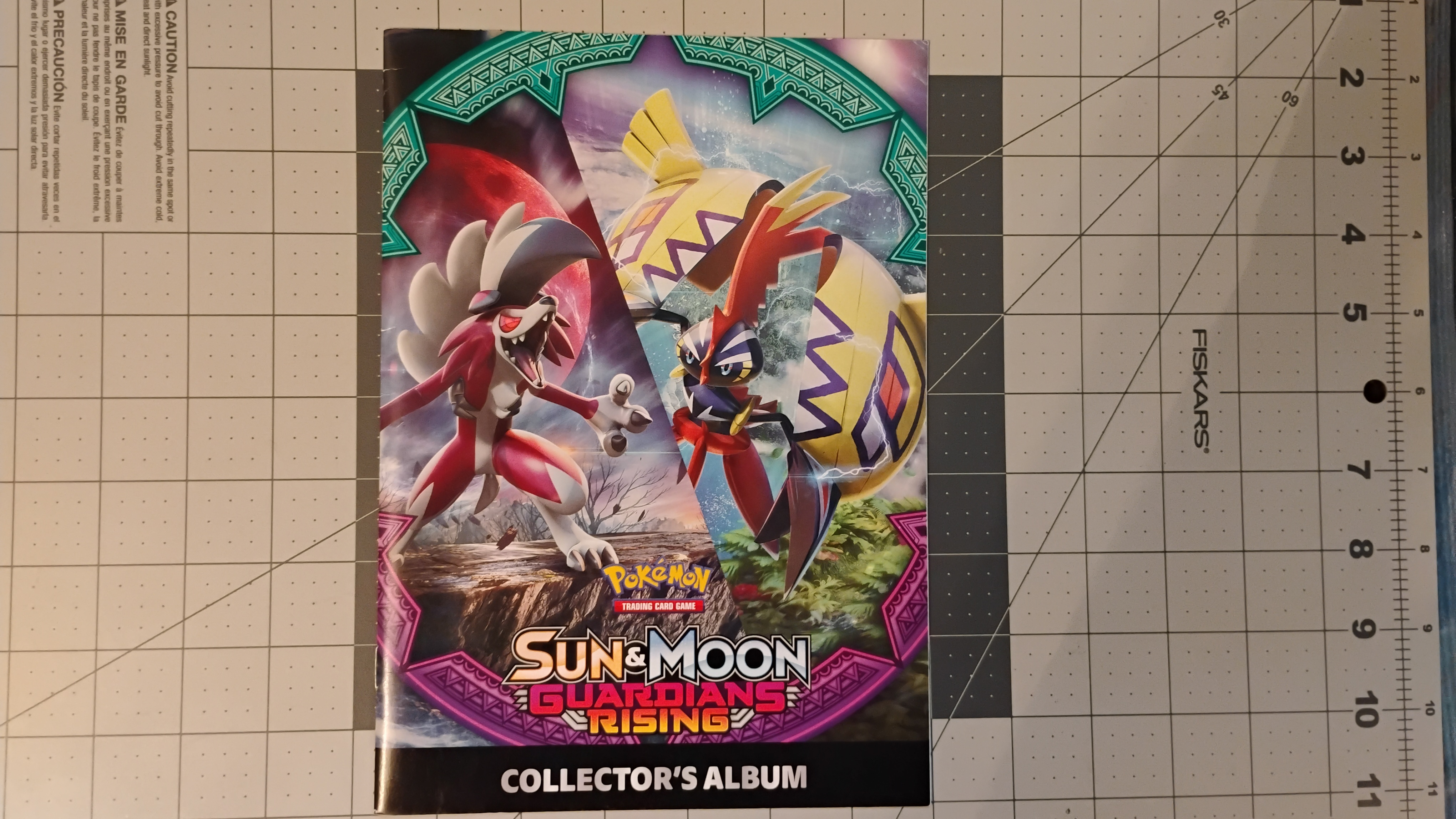 Pokemon Sun & Moon Guardians Rising Collector's Album Empty
