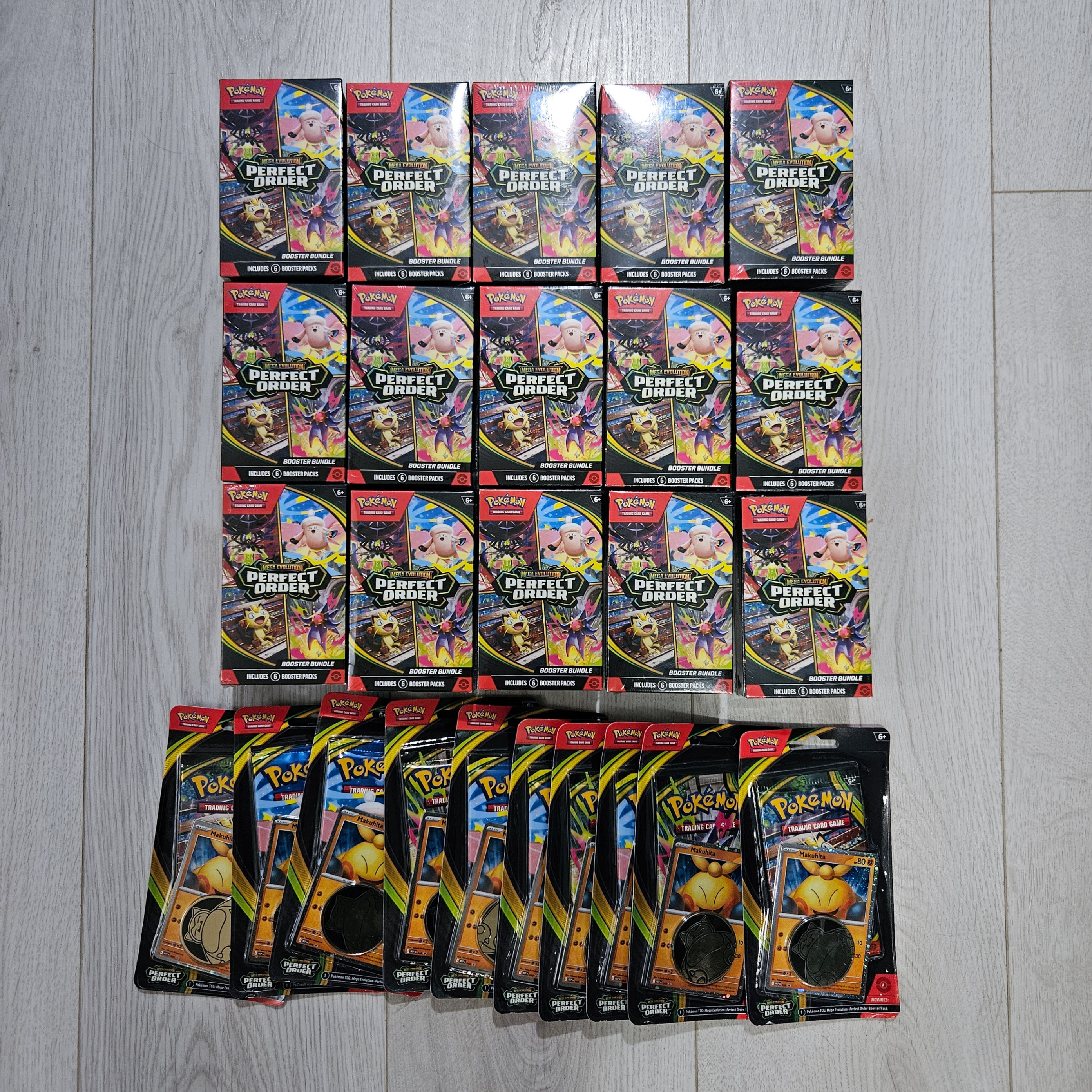 Perfect Order Booster Bundle, Single Blister Pack Pokemon Cards