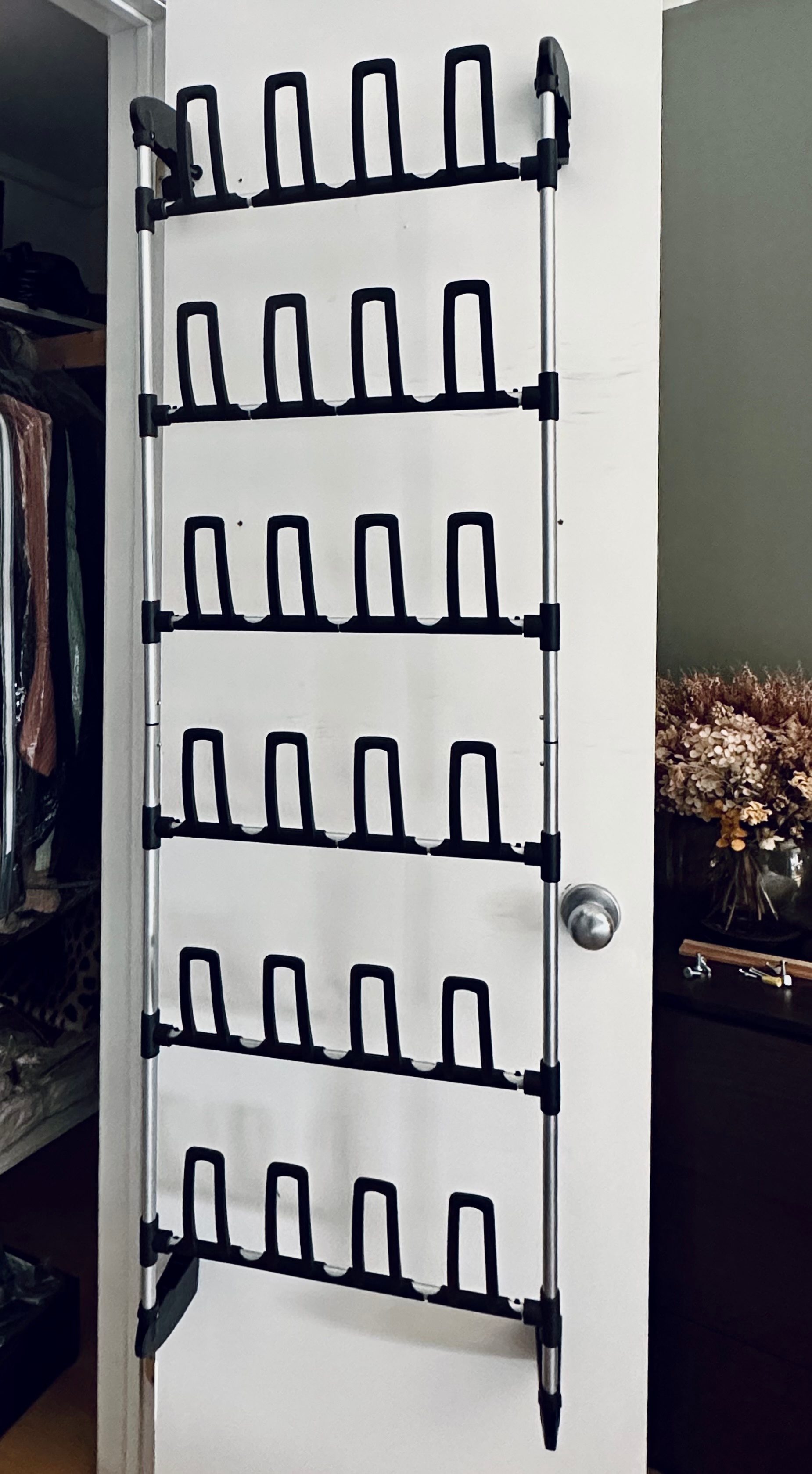 12 Pair Overdoor Shoe Organizer - photo 2