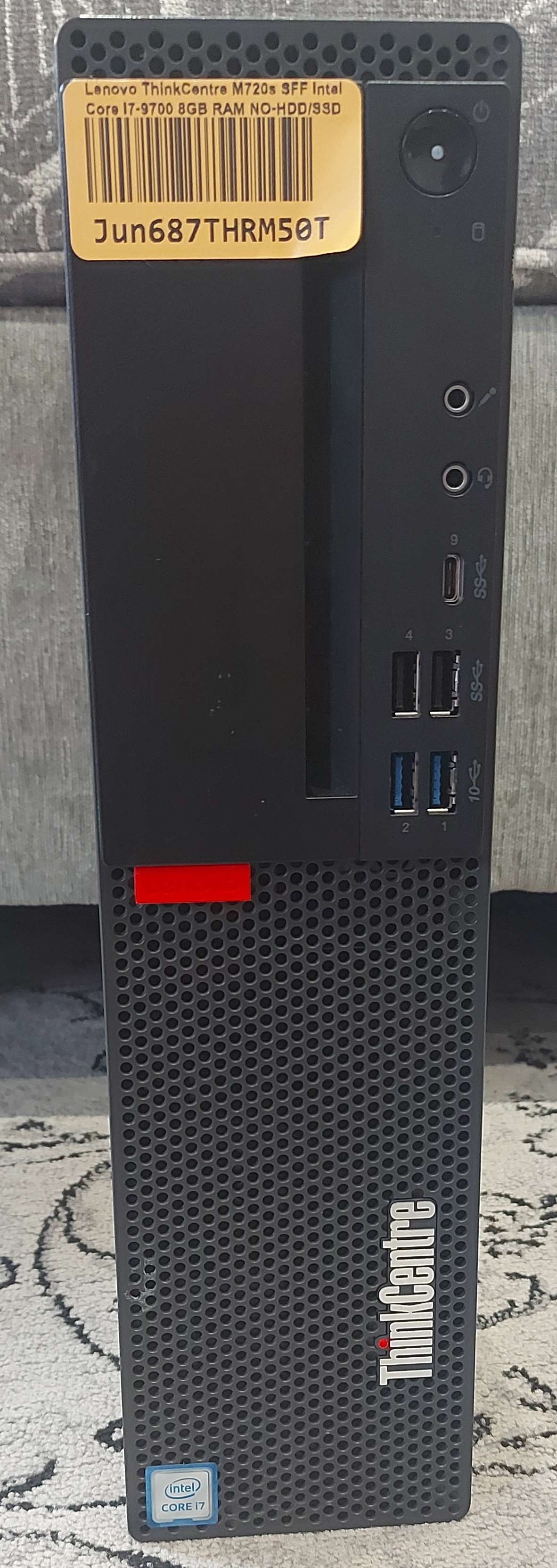 🖥️ Lenovo Thinkcentre M720S – i7 (9th Gen) 16GB 512GB NVME