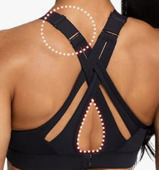 New - White Sports Bra - photo 5