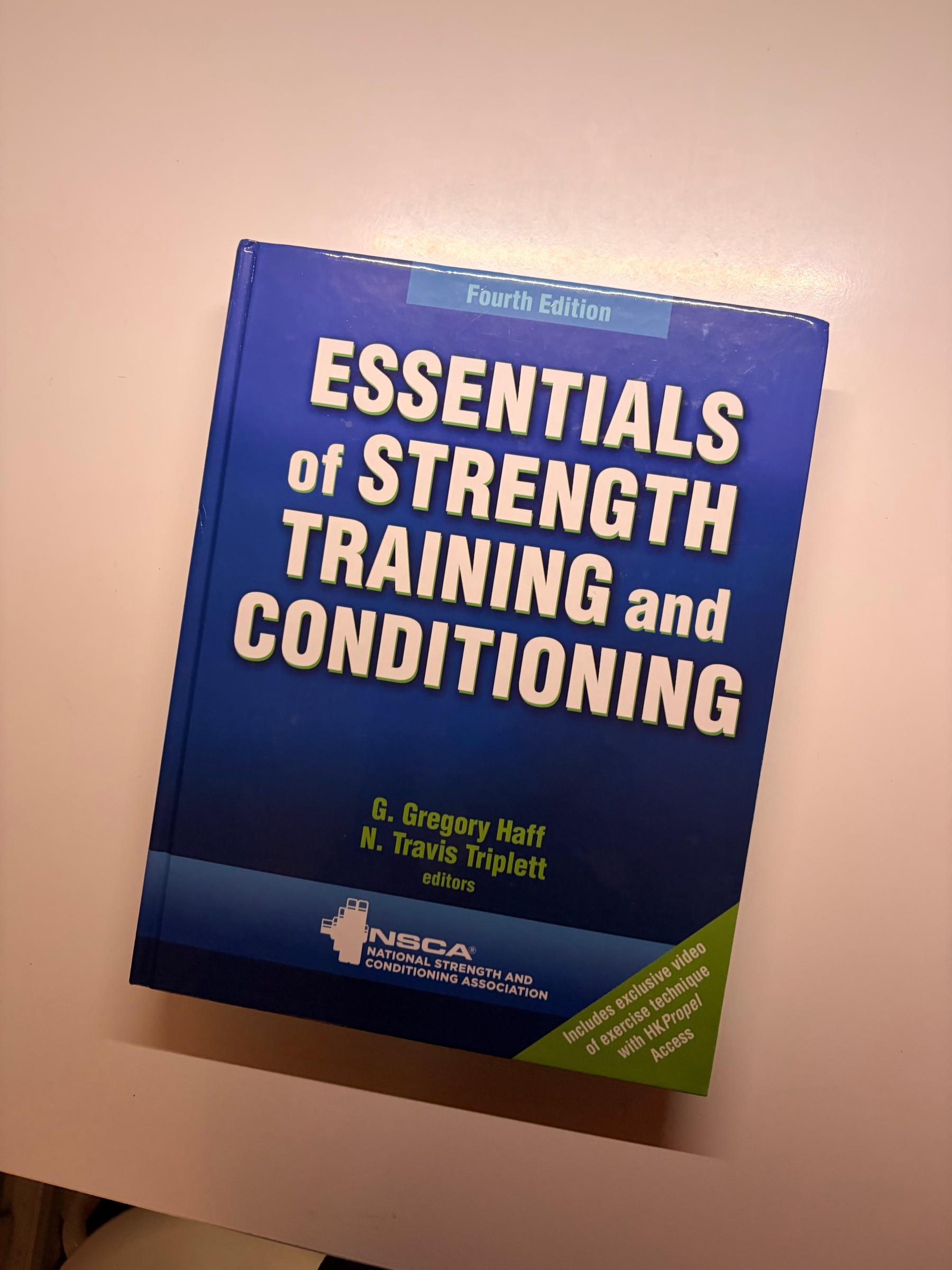 Essentials of Strength Training and Conditioning, 4th Ed. (NSCA)