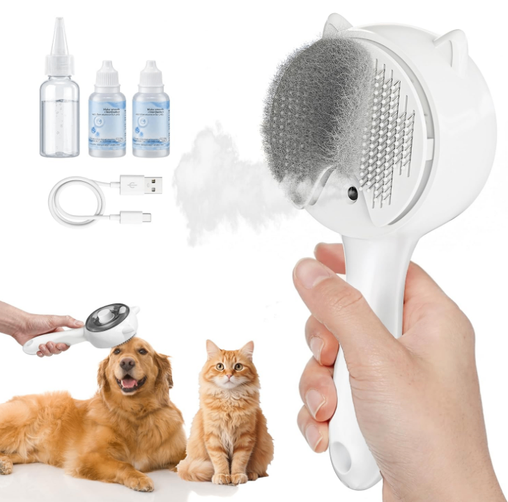 Steam Brush for Cats and Dogs *NEVER USED*