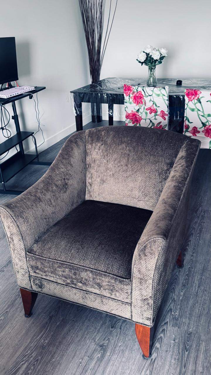 Brown Accent Chair