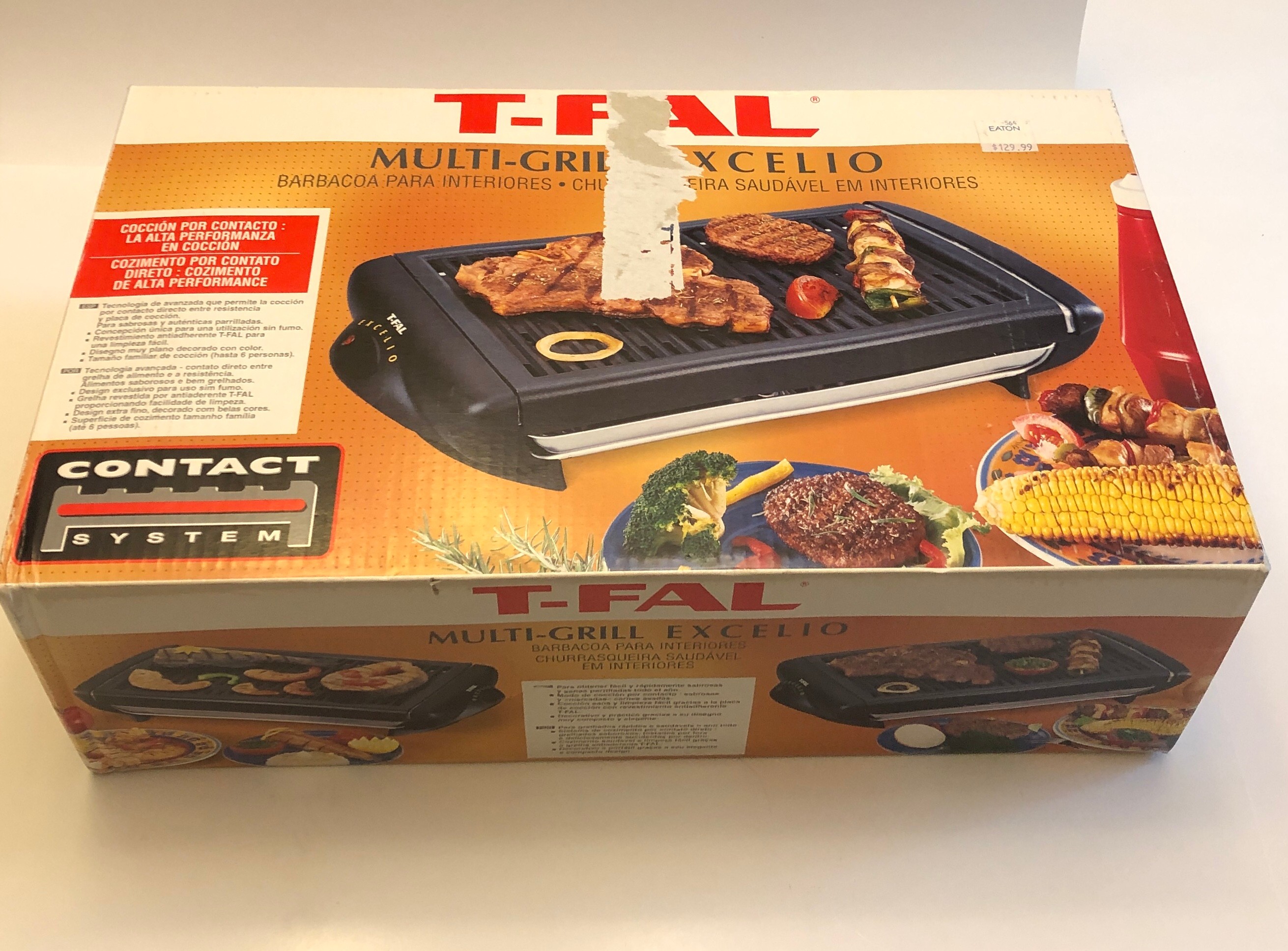 T-fal Multi-Grill Excelio Electric Indoor Grill