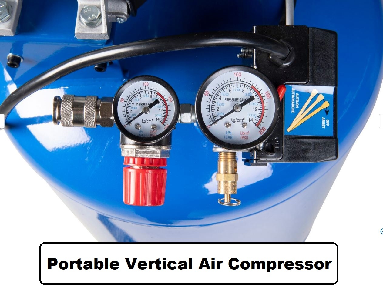 Portable Vertical Air Compressor - 20 Gallon - photo 3
