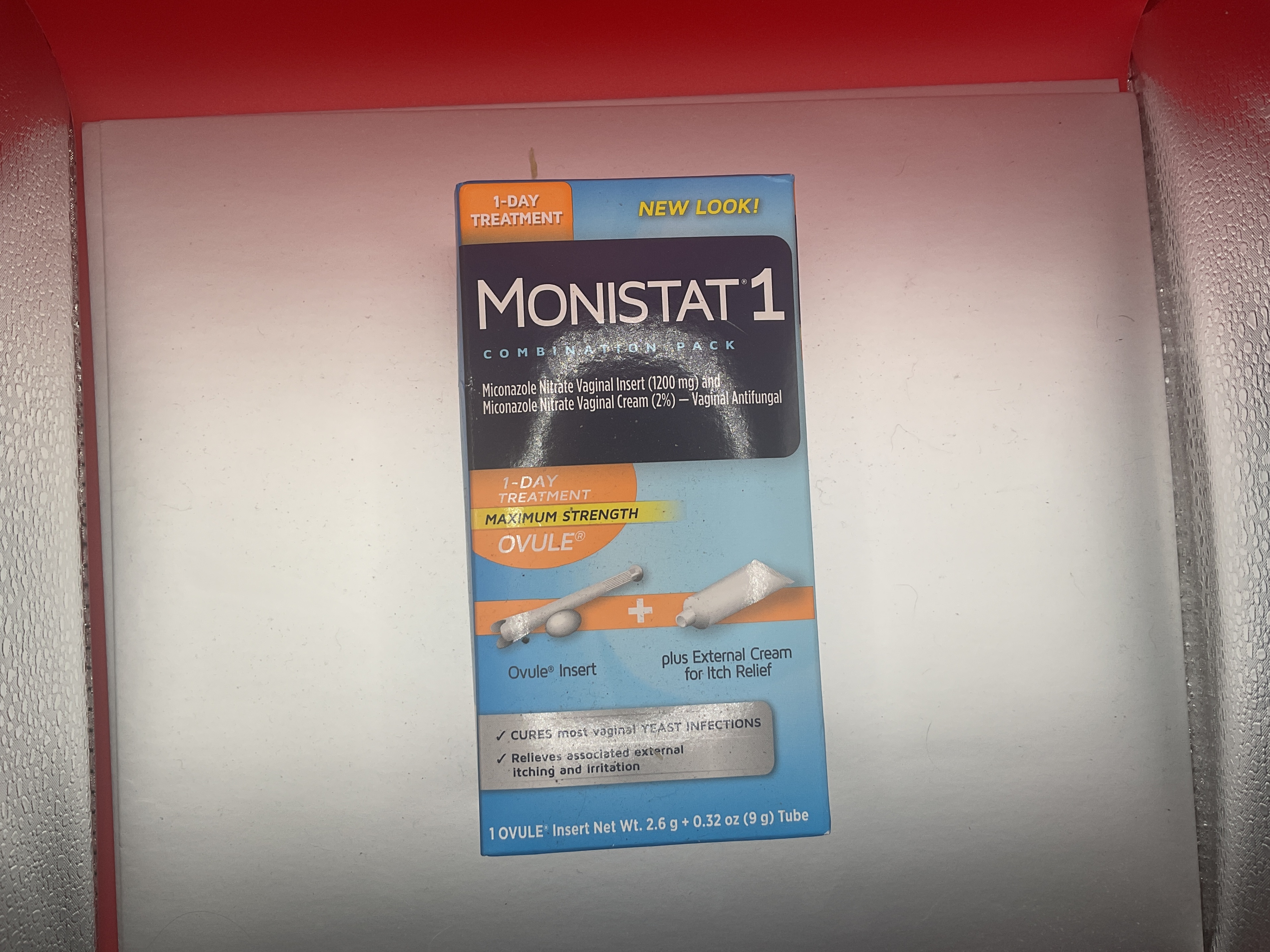 Monistat 1 Combination Pack Vaginal Antifungal