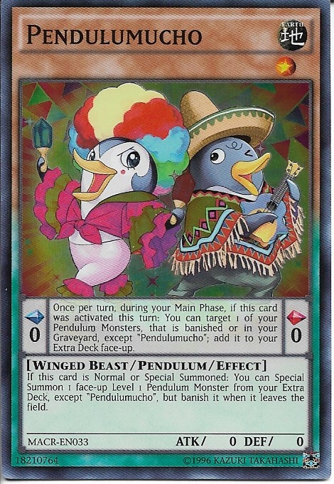 Yu-Gi-Oh Pendulumucho MACR-EN033 Holo LP