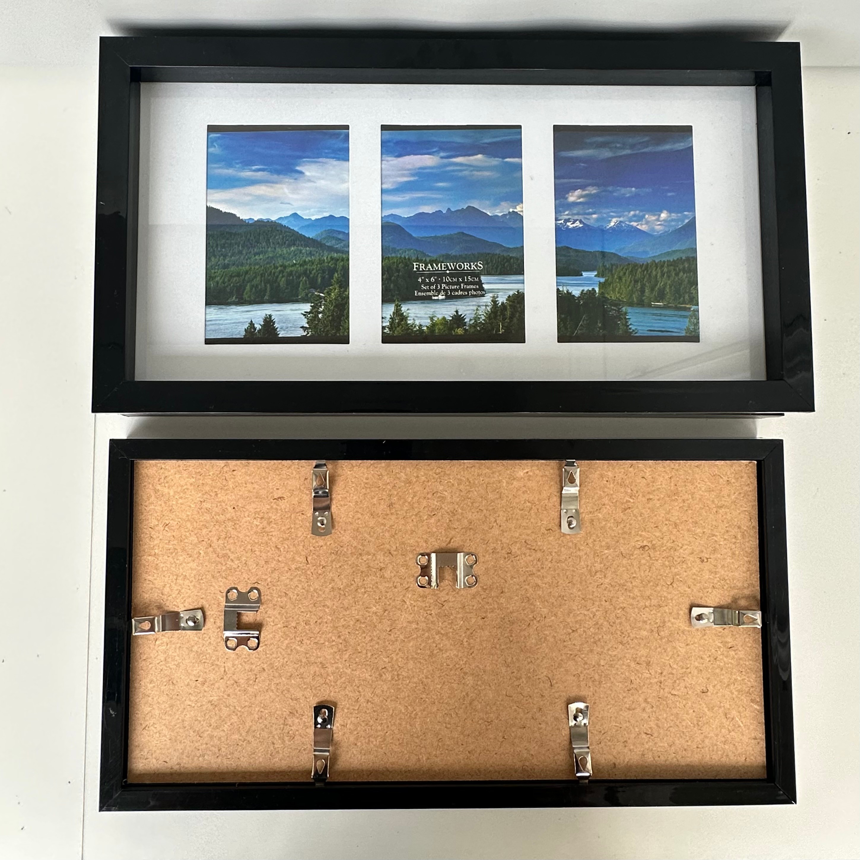 Triptych Photo Frame - Set of 3 - photo 4