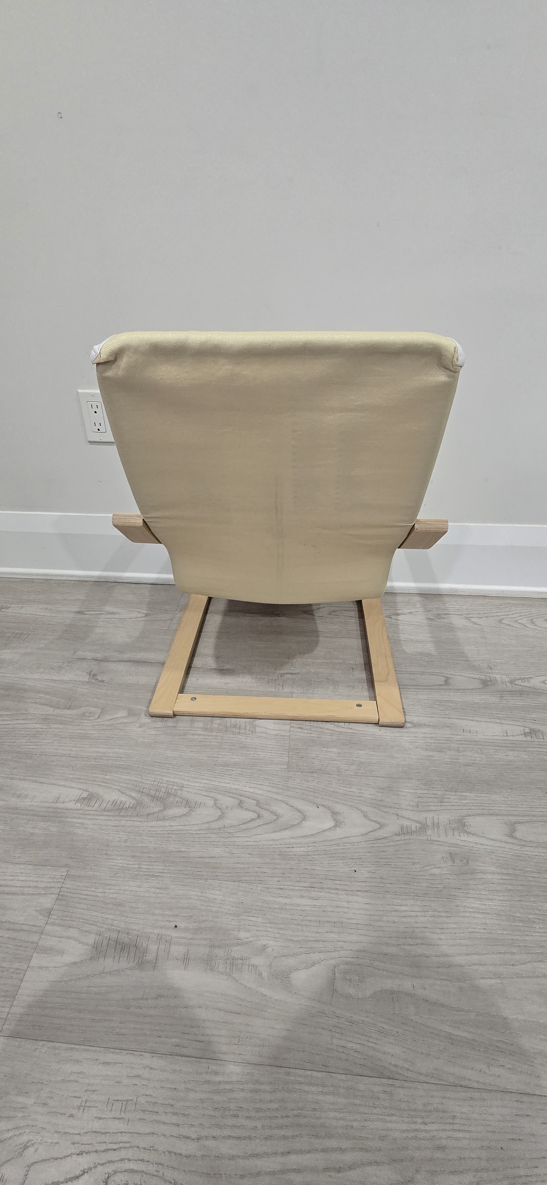 IKEA POÄNG Kids Armchair – Birch veneer/Dinosaur animal pattern - photo 5