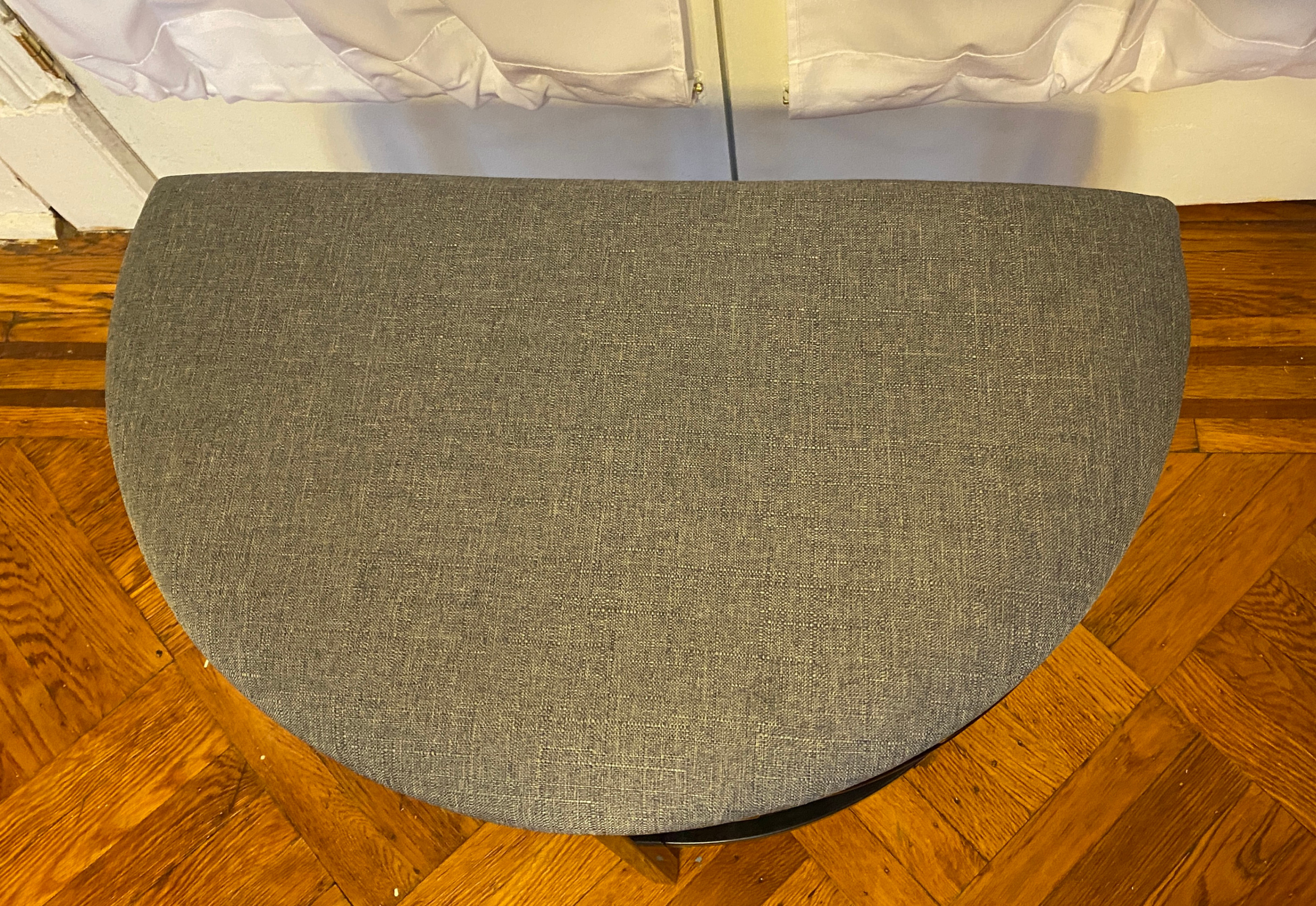 Mango Steam Half Moon Shoe Bench - Heather Gray - photo 3