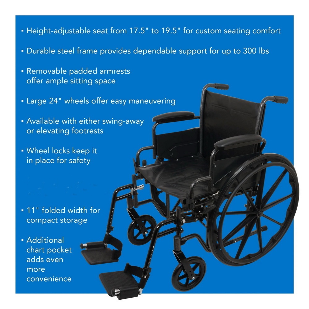 ❤️ WHEELCHAIR WITH ELEVATING LEGRESTS by PROBASICS K2 ❤️ - photo 3