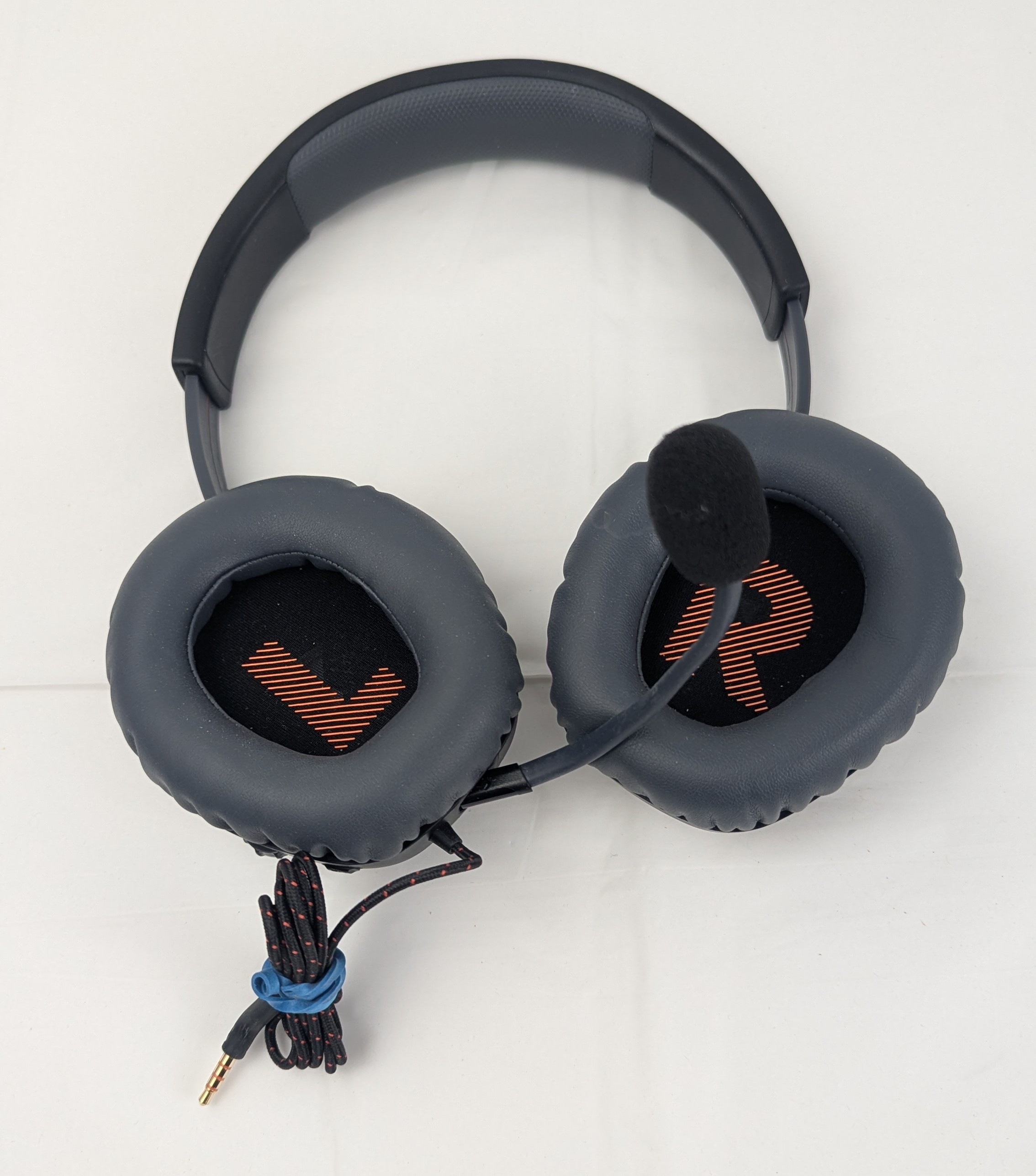 JBL Quantum 100 Wired Over-Ear Gaming Headphones Large Black