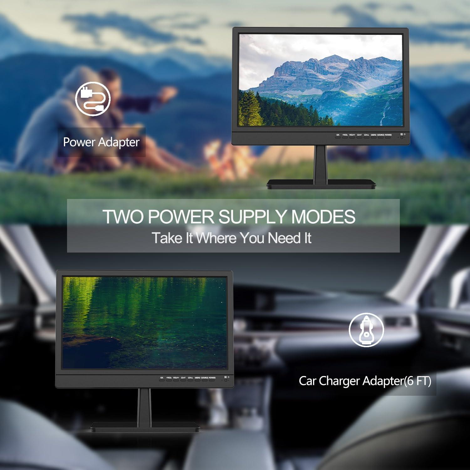Feihe 14 inch Small Flat Screen TV with Antenna ATSC Tuner - photo 2
