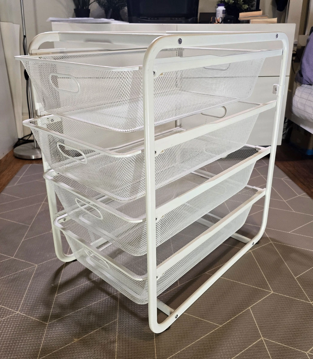 IKEA ALGOT Frame with 4 Drawer Storage Organizer