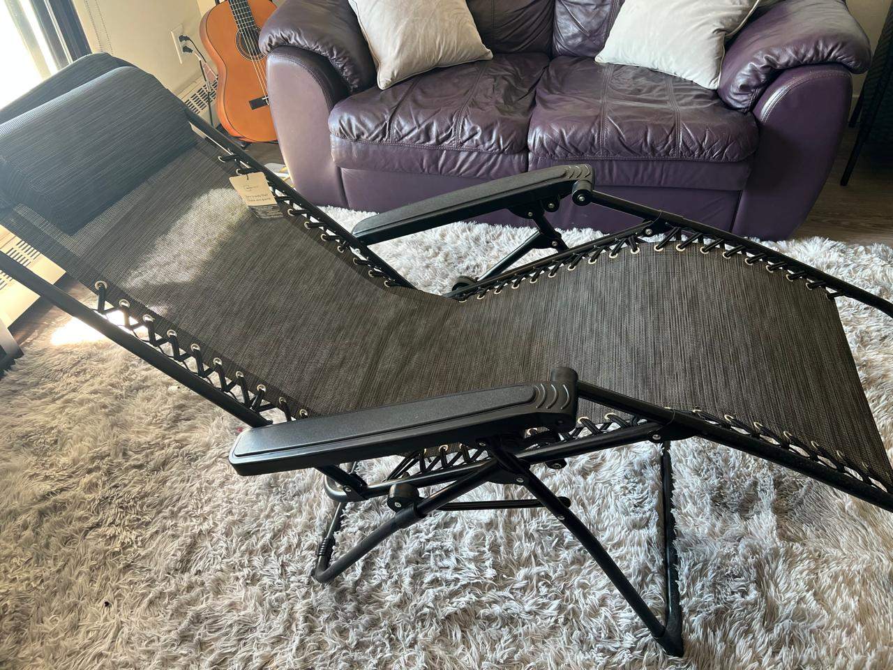 Black Zero Gravity Chair - photo 4