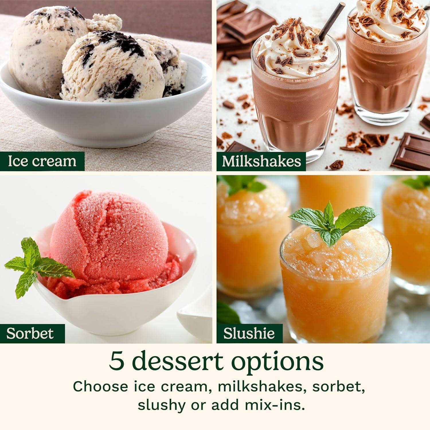 Cuisinart FastFreeze Ice Cream Maker,Milkshakes, Slushies - photo 5