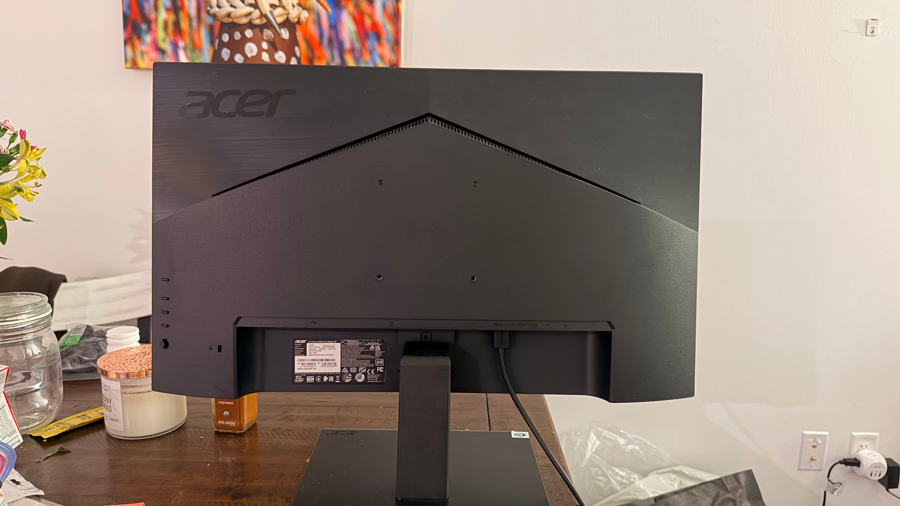 Monitor - Acer V277U 27" WQHD IPS - photo 2