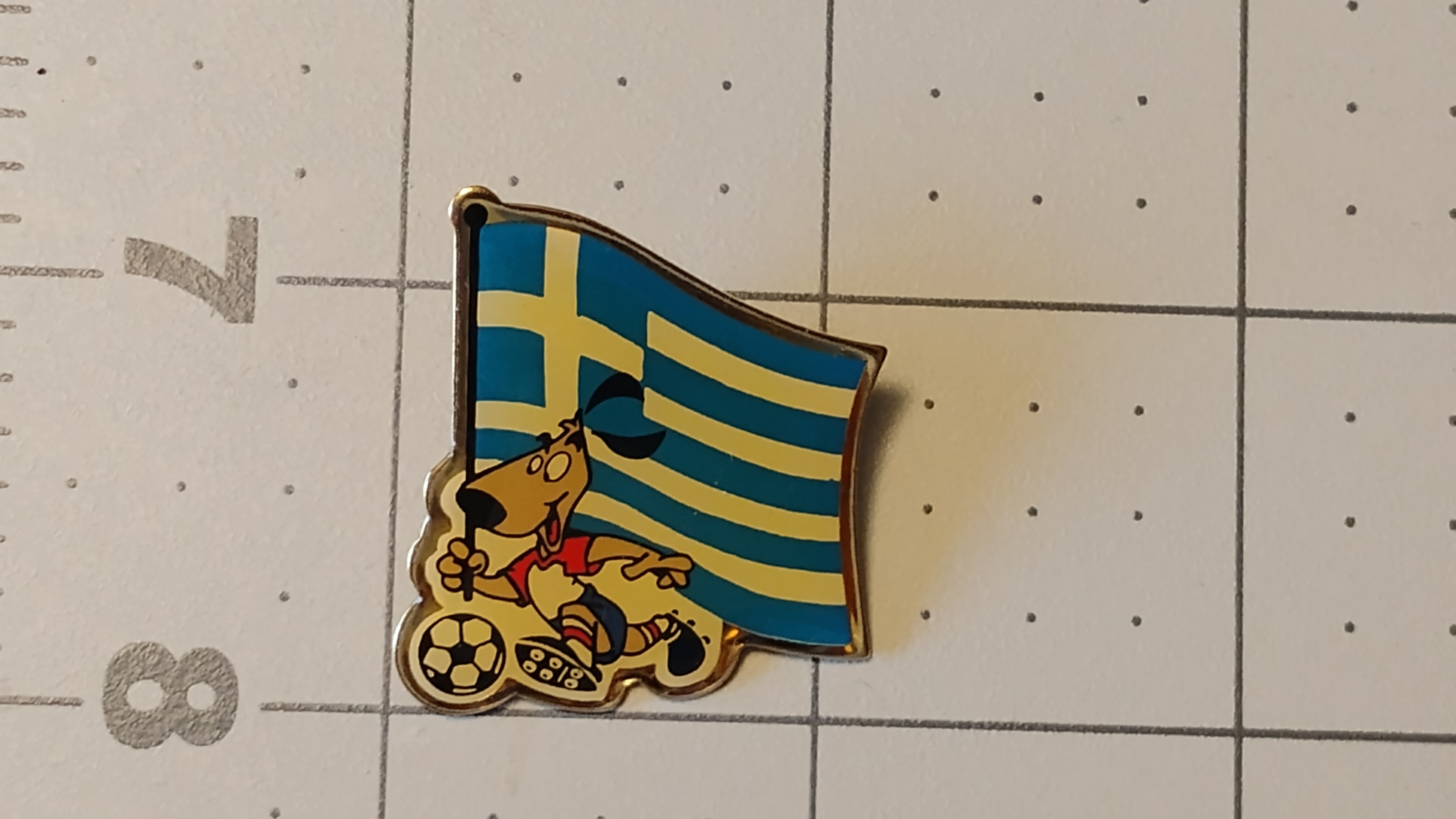 FIFA World Cup USA 1994 Greece Lapel Pin