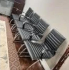 Black Waiting Room Chairs - Set of 4 - photo 2