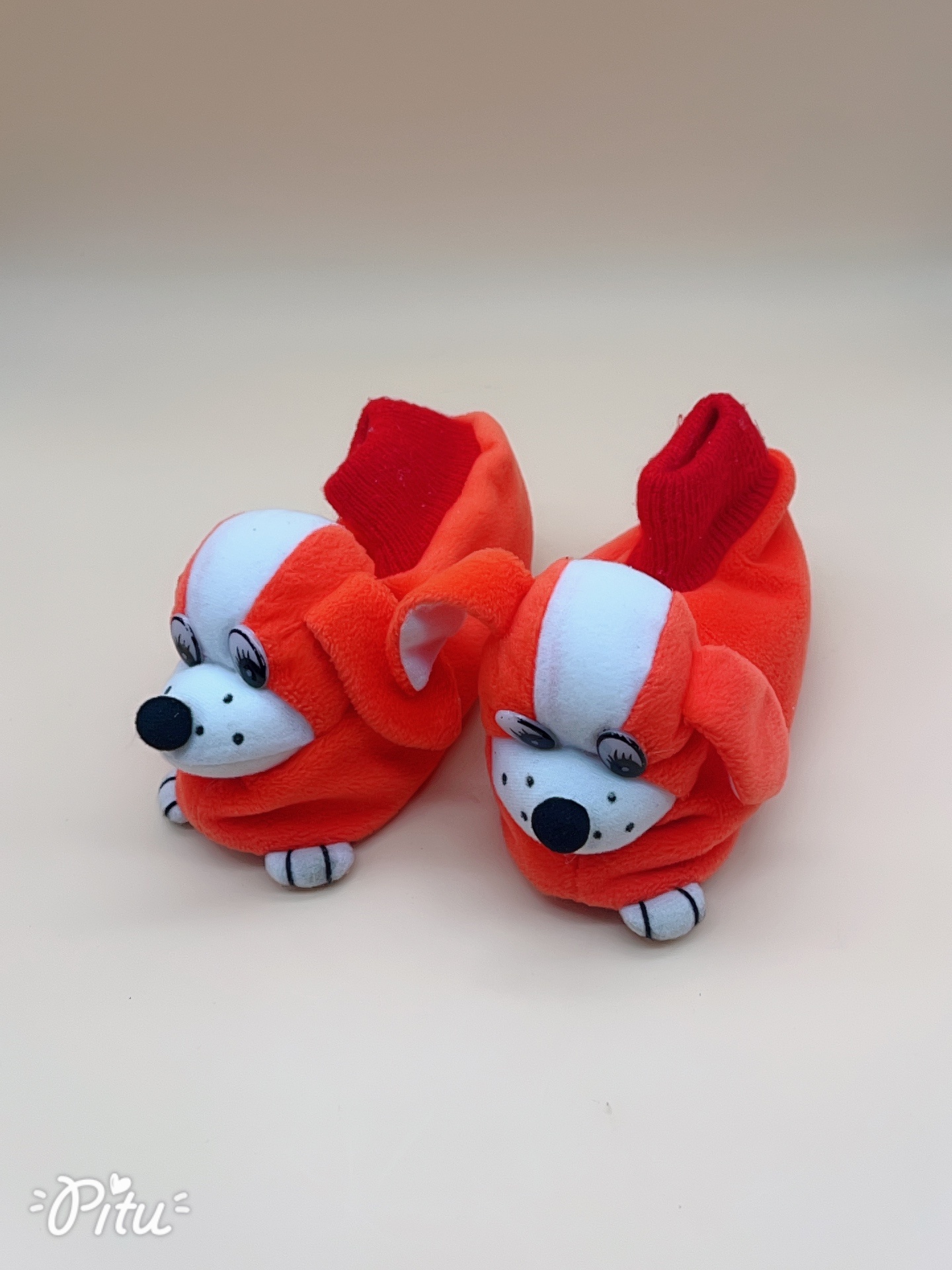 Puppy shaped slippers
