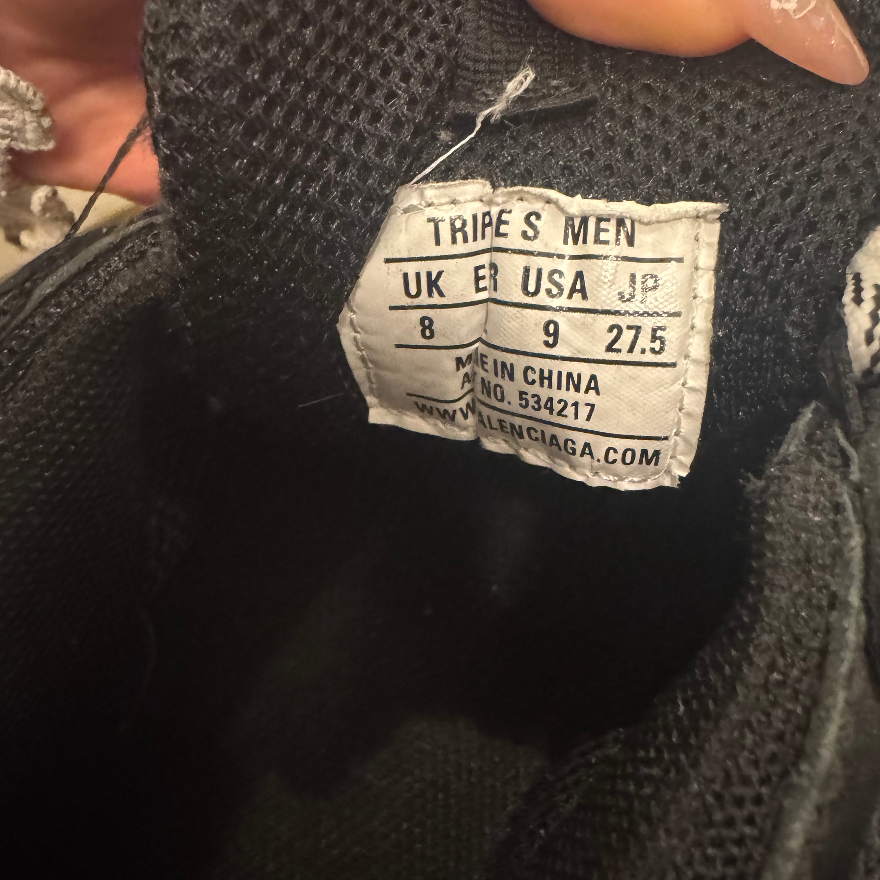Authentic Balenciaga Triple S Sneakers Size 42 (US 9) - photo 4