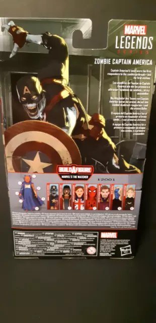 MARVEL LEGENDS WHAT IF...? ZOMBIE CAPTAIN AMERICA - photo 2