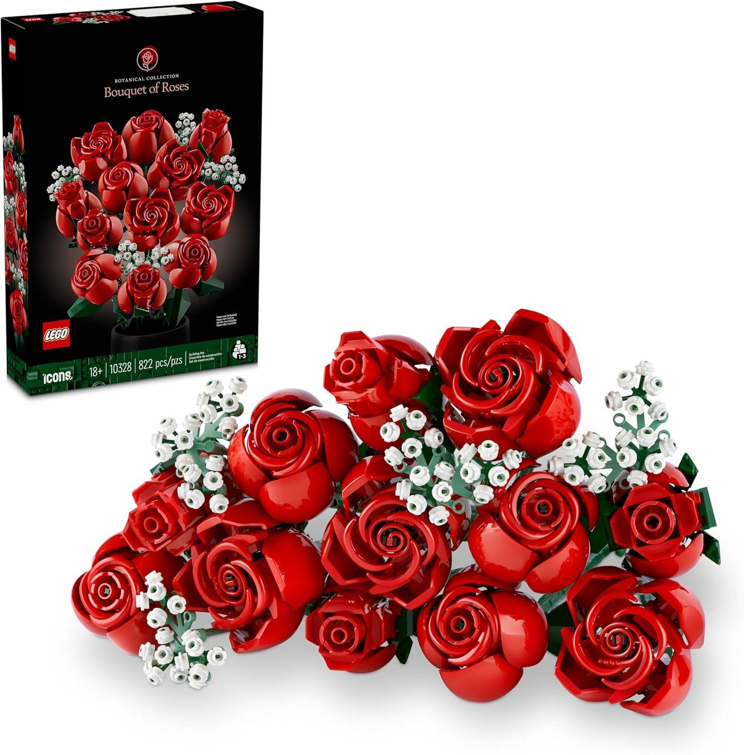 NEW LEGO Botanicals Bouquet of Roses (10328) - Sealed
