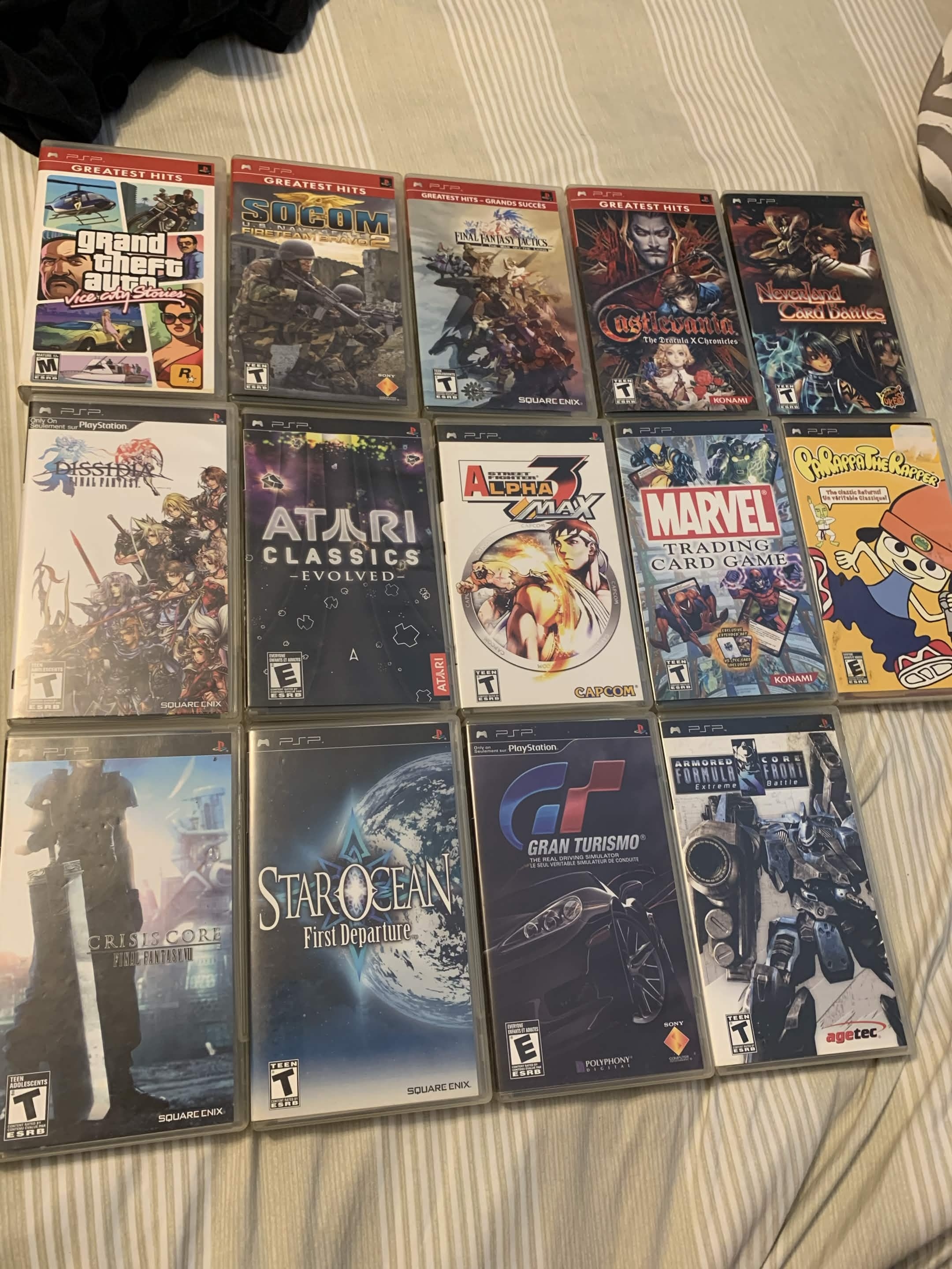 ASSORTED SONY PSP PLAYSTATION PORTABLE GAMES!