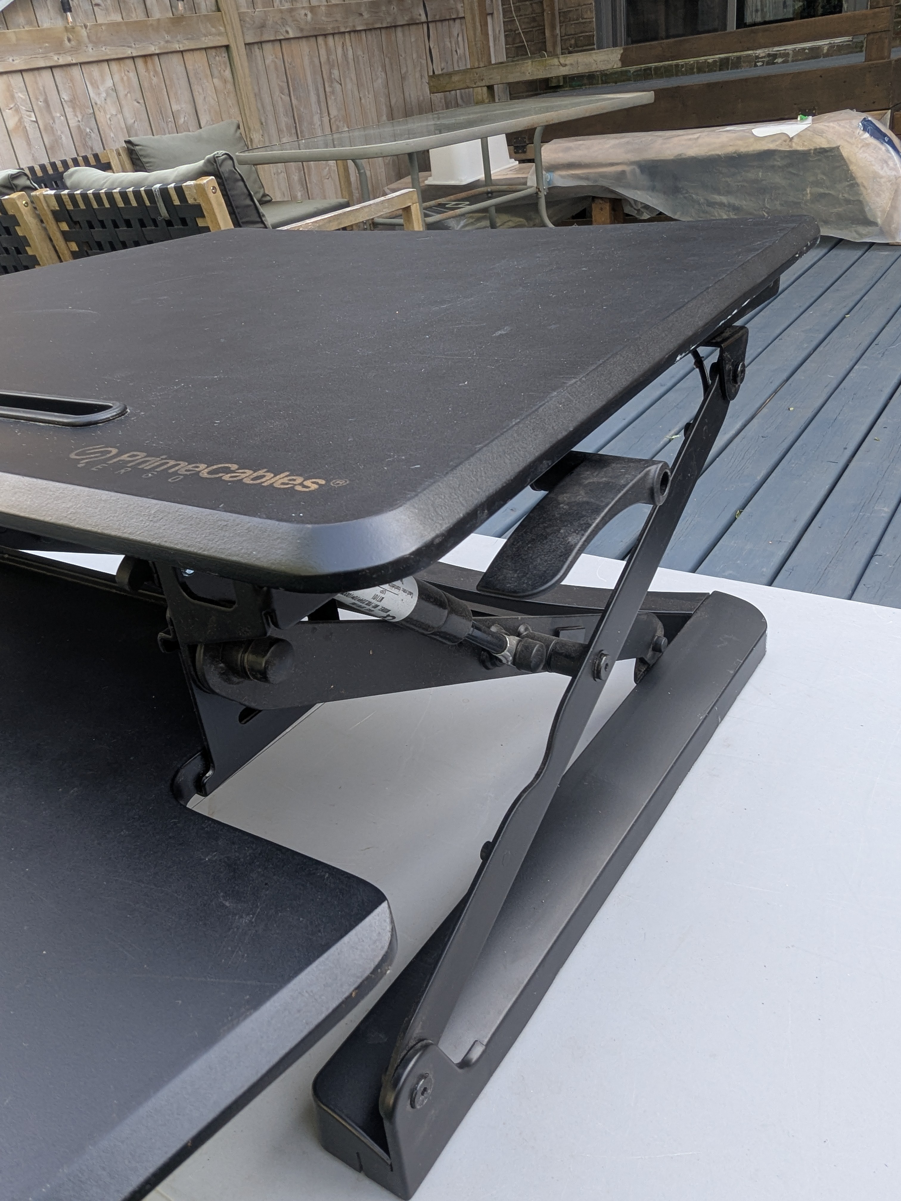 Height Adjustable Sit/Stand Desk Riser - photo 2