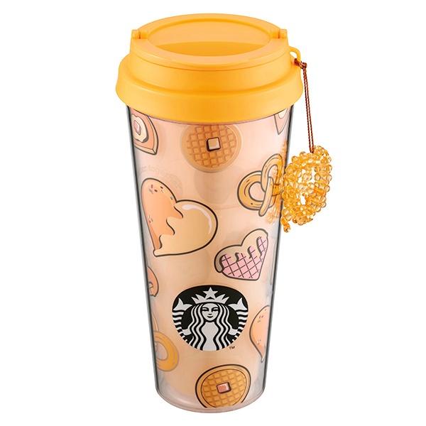 Starbucks Butter Together Tumbler Cold Cup Pretzel Charm - photo 2