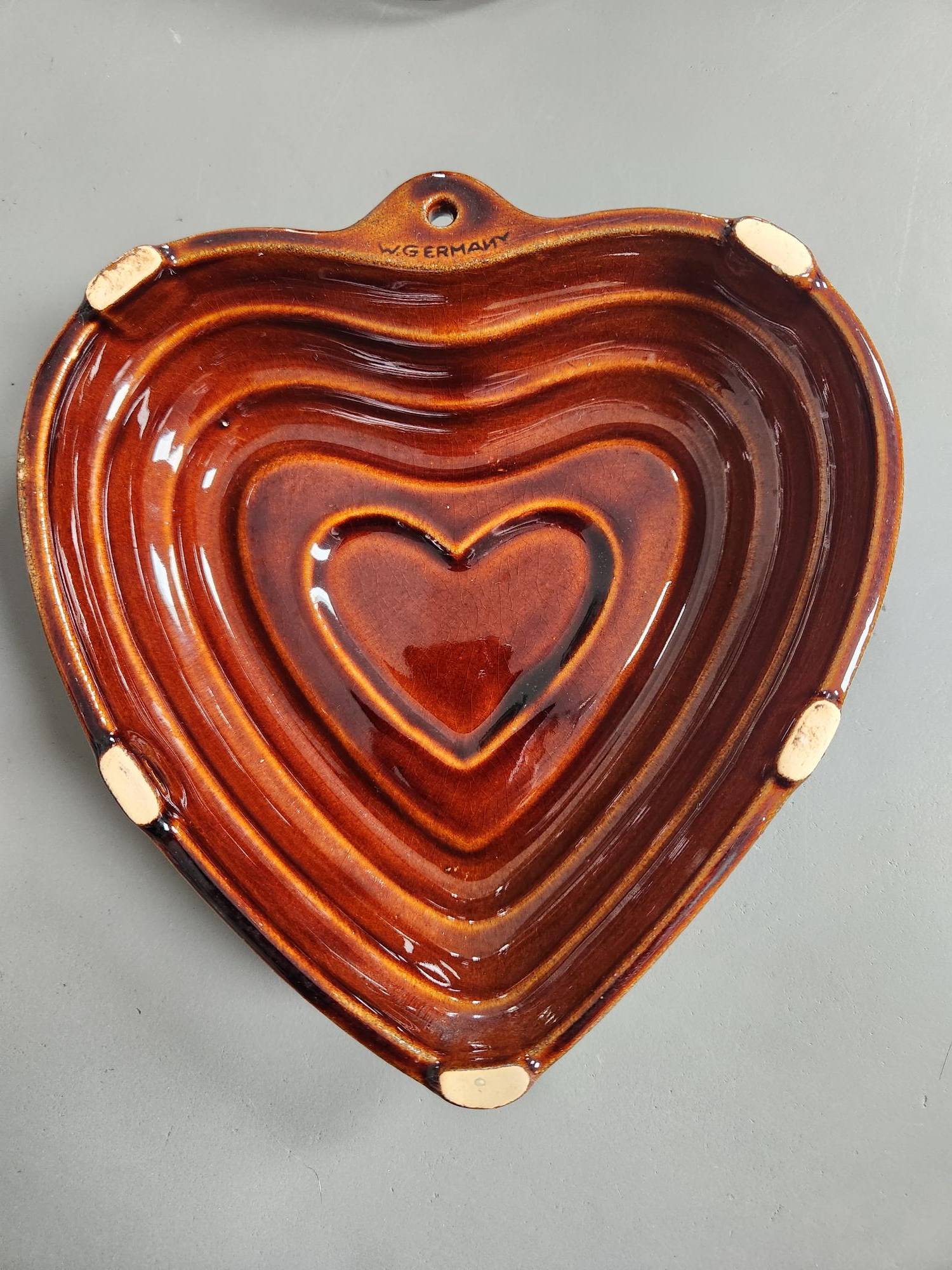 Four-set W. Germany Dessert Molds / Vintage Wall Décor - photo 3