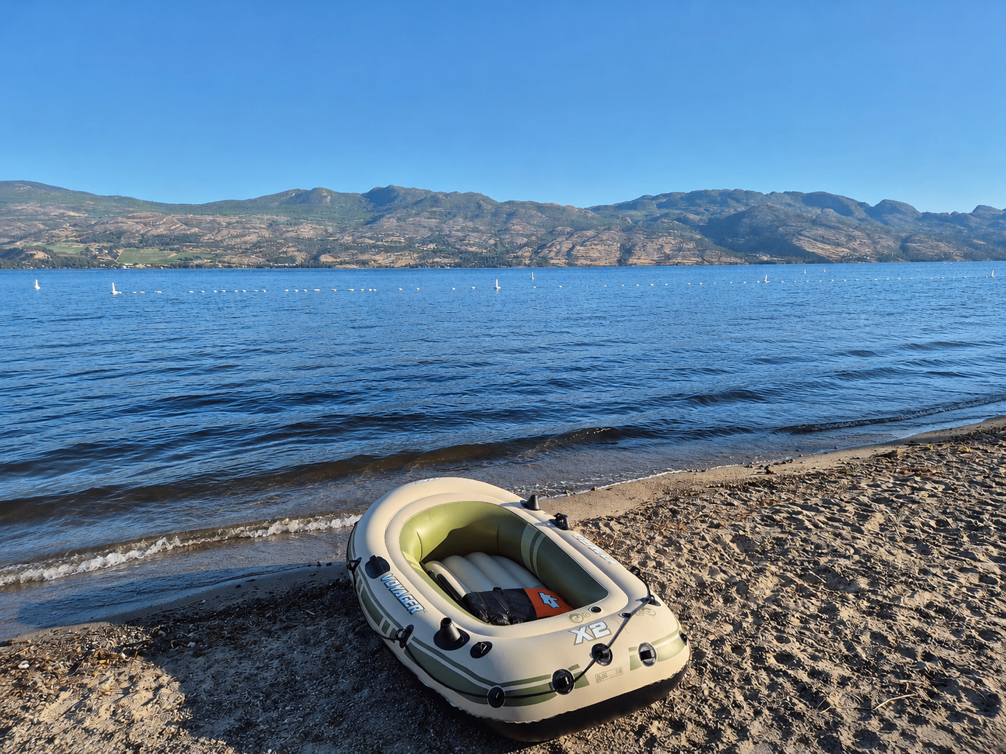 Bestway Voyager X2 Inflatable Boat + Woods Electric Air Pump - photo 2