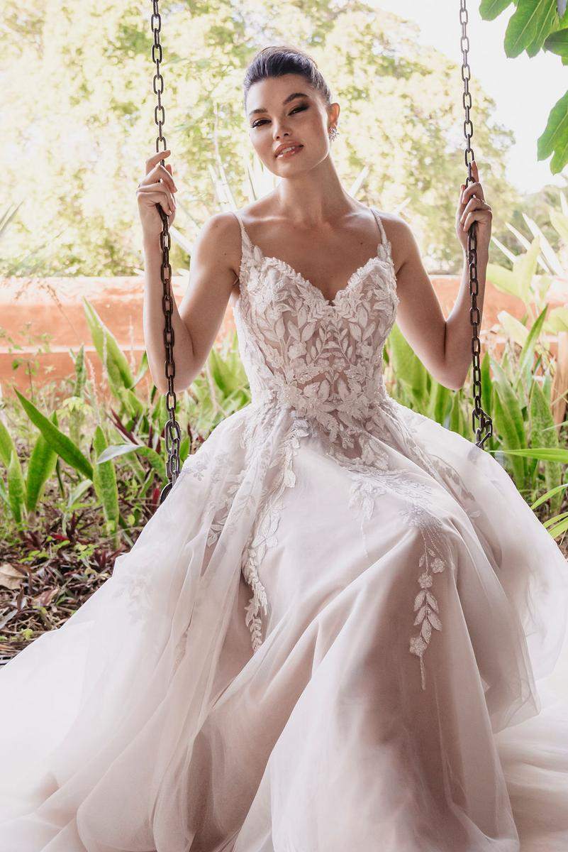 Morilee "Finley" Style 9951 Wedding Dress Ivory/Champagne