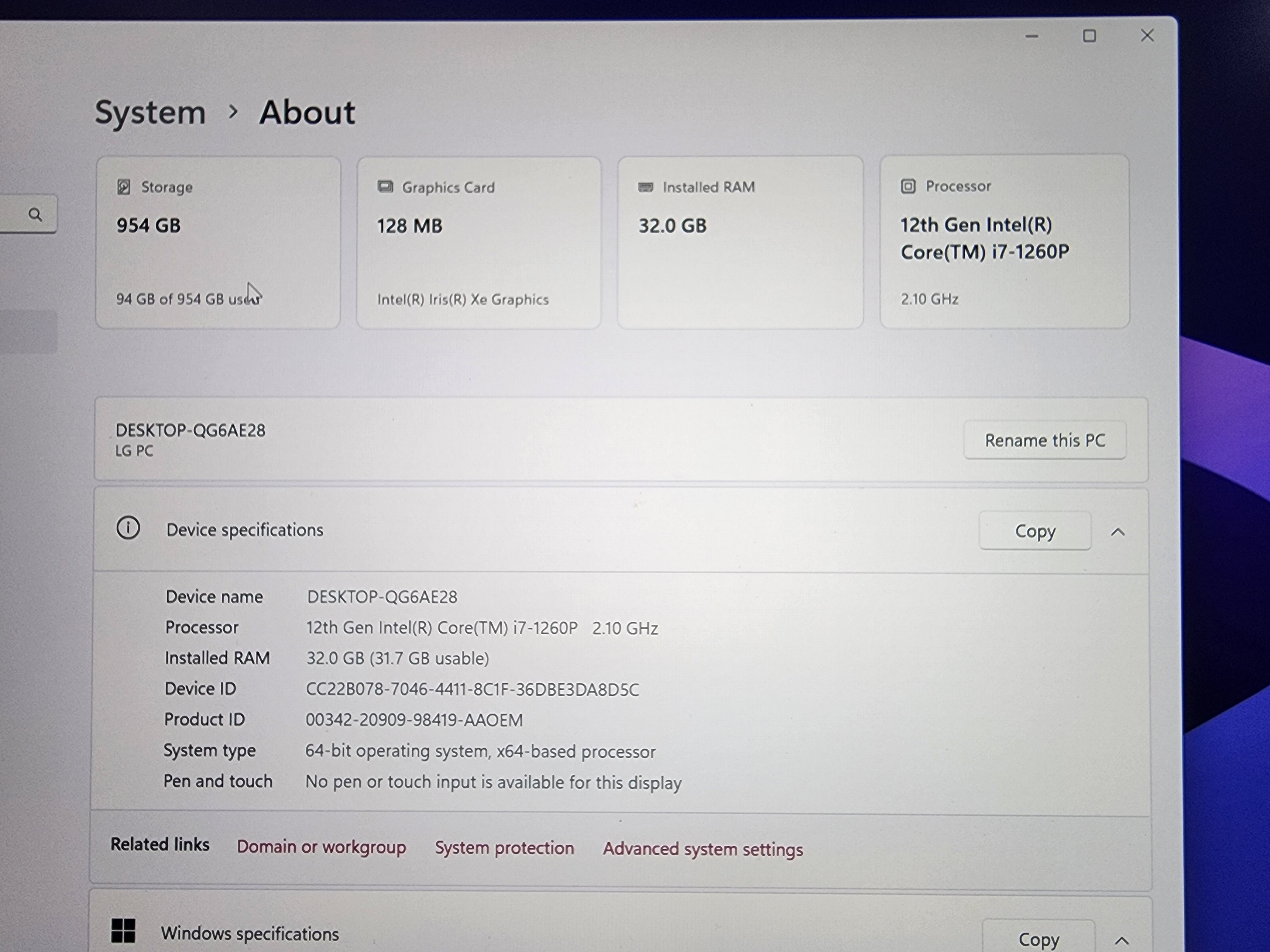 LG Gram 16" (i7, 32GB RAM, 1TB SSD) [Model: 16Z90Q] - photo 5