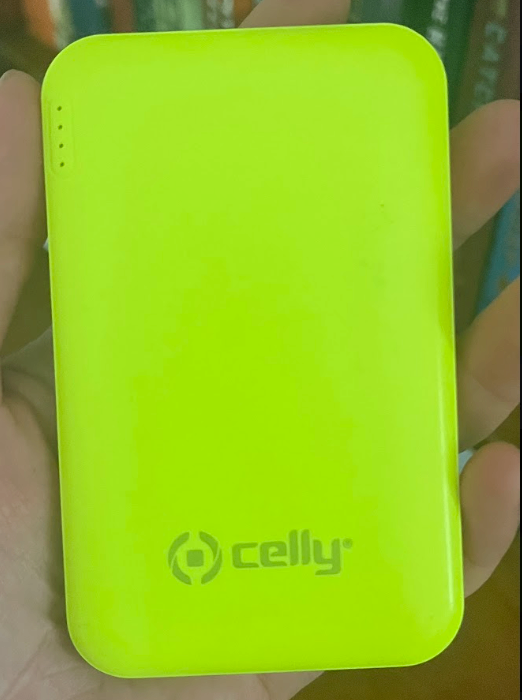 Portable Power Bank - Neon Yellow/Green