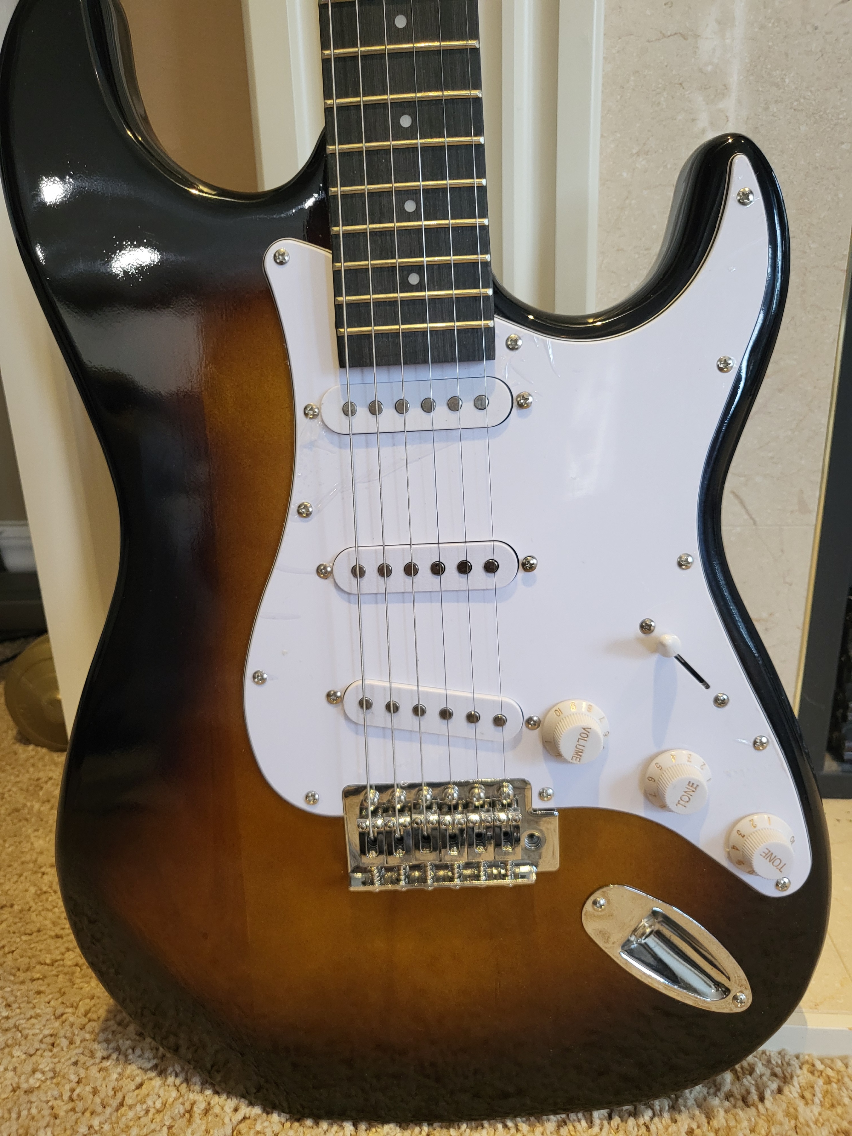 Sunburst ST-Style Electric Guitar – Perfect for Beginners - photo 2