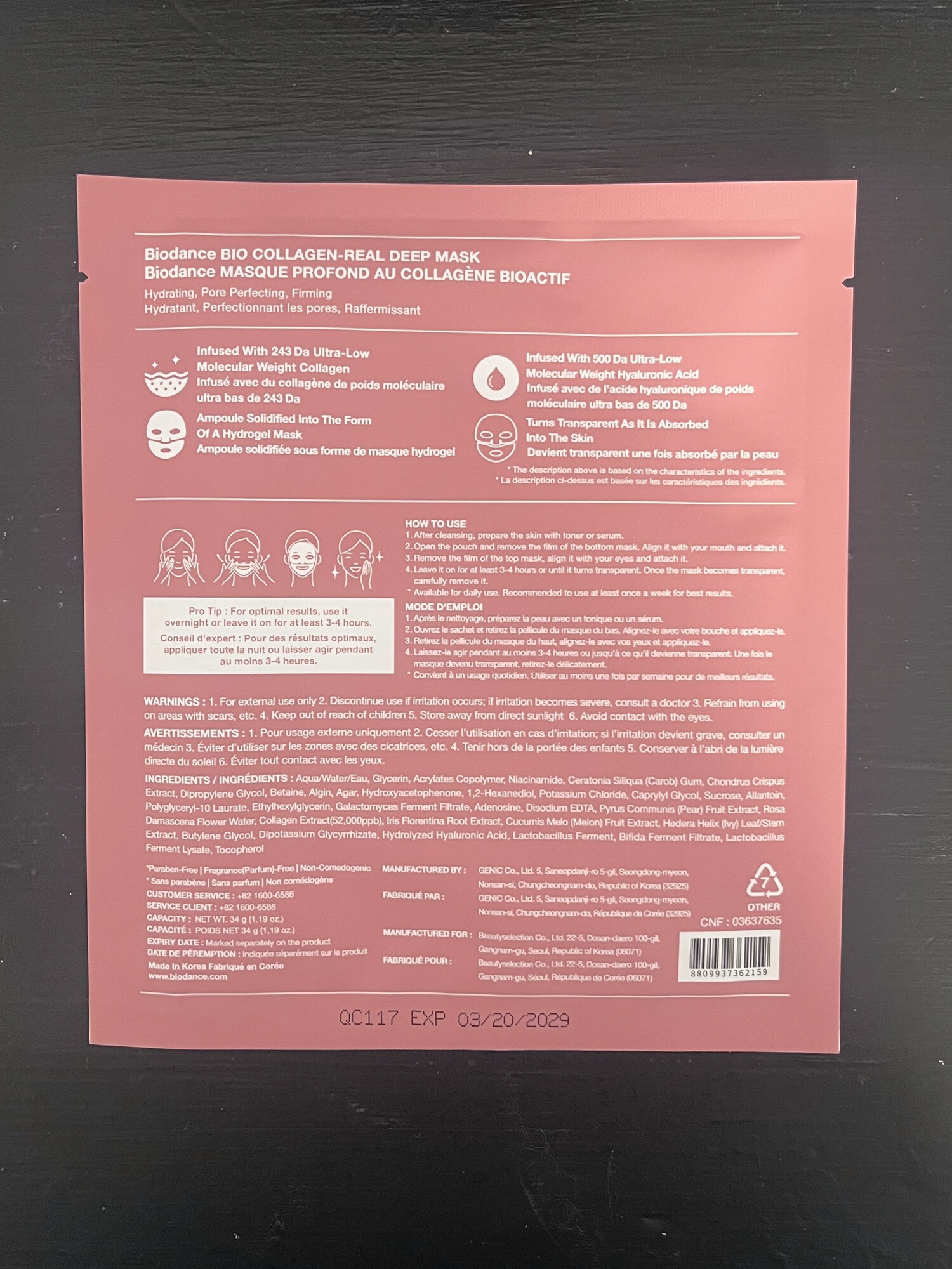 Biodance Bio Collagen Mask Sheets - $6 ea (11 avail) - photo 2