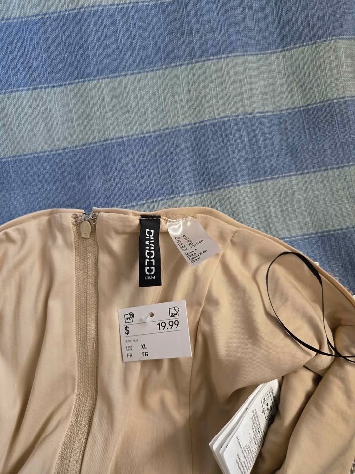 H&M SEQUENCE TUBE TOP WOMENS SIZE XL - photo 3