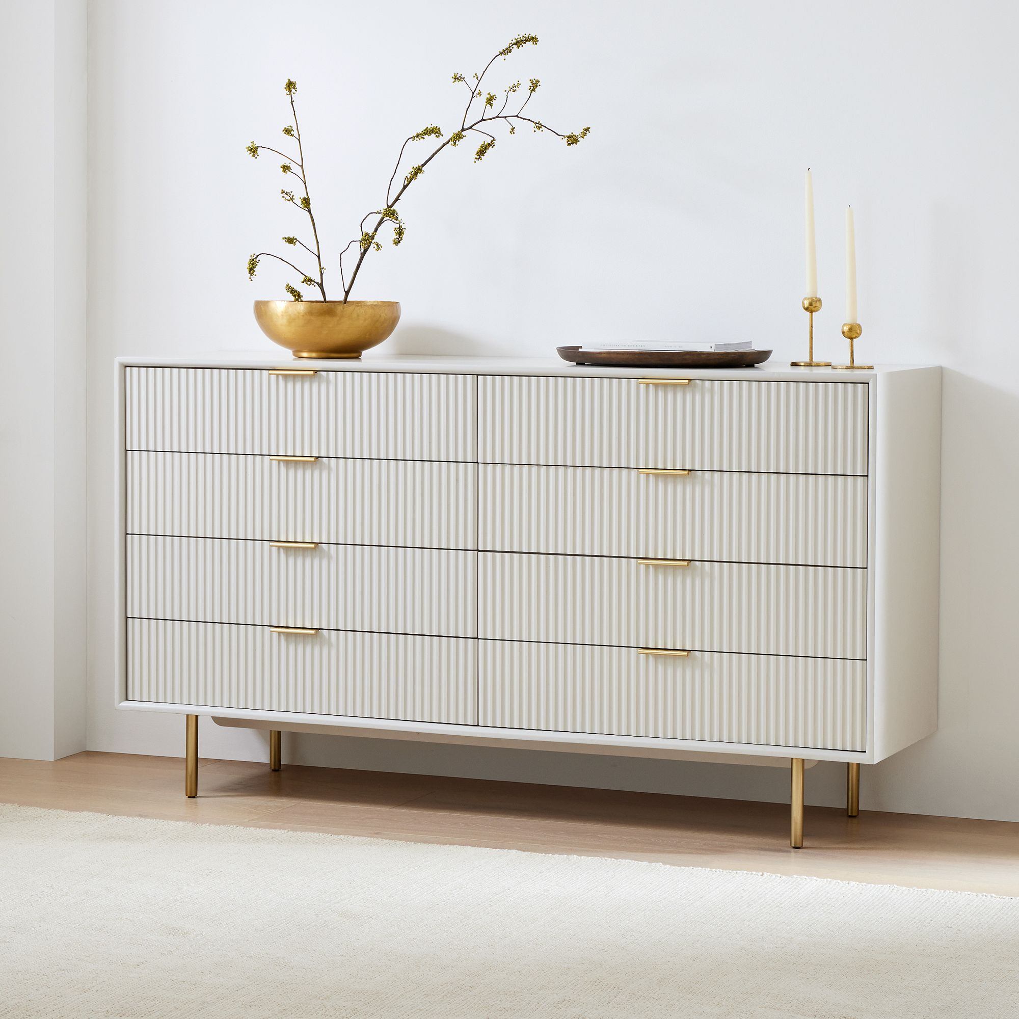 Williams Sonoma Home Quinn 8-Drawer Dresser - White