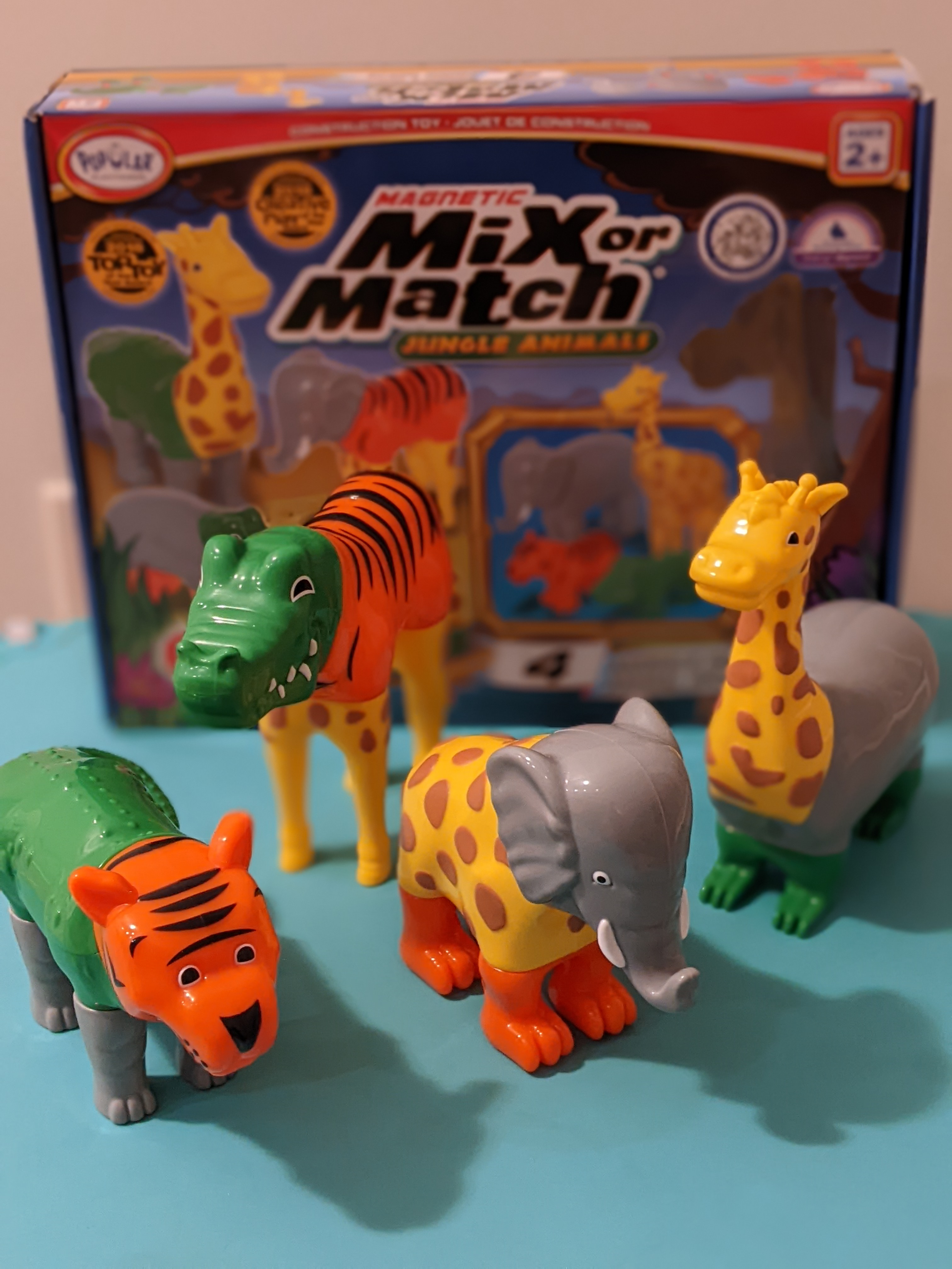 Popular Playthings Magnetic Mix or Match Jungle Animals - photo 2